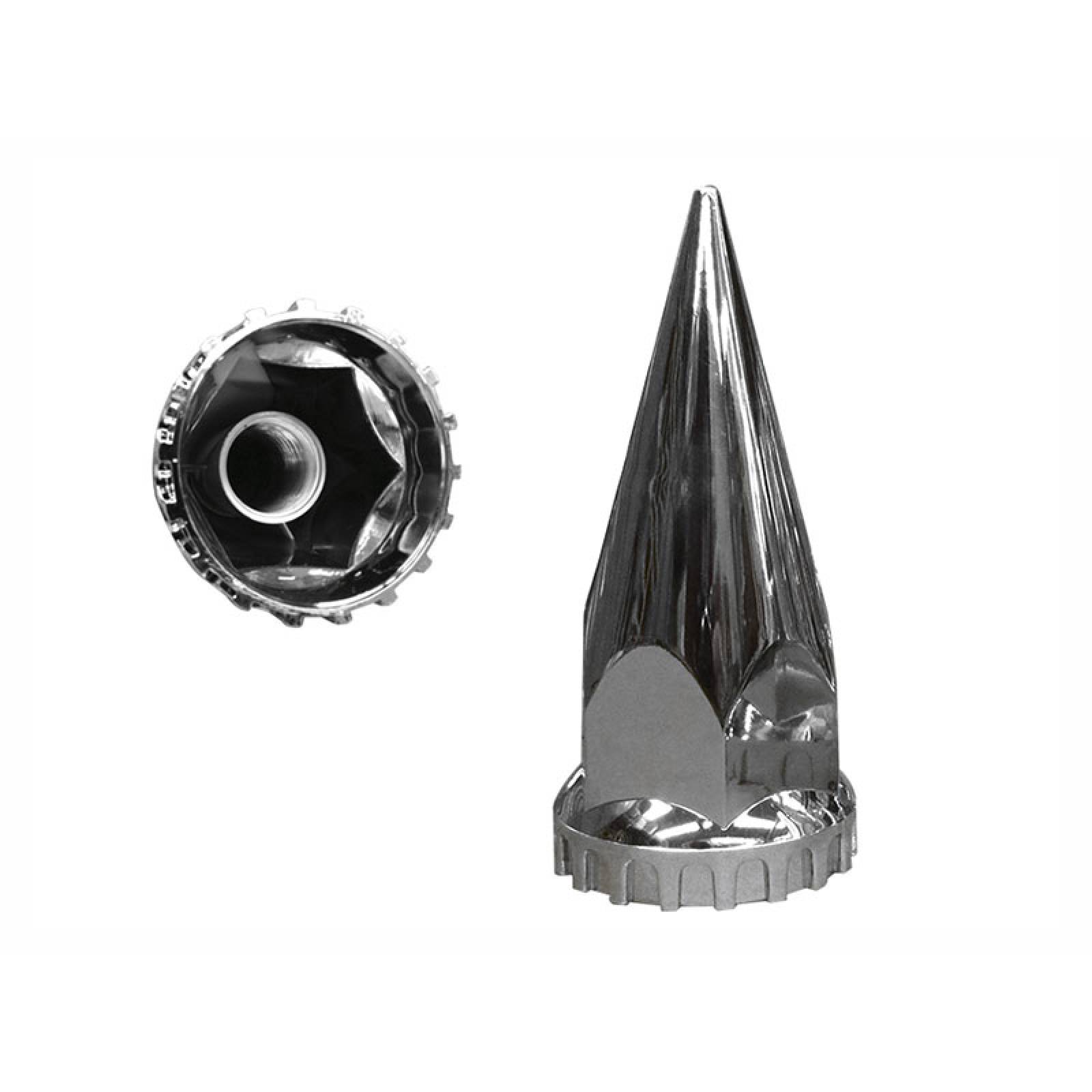 Paquete de 20 capuchones unimont engrane pico Cromado