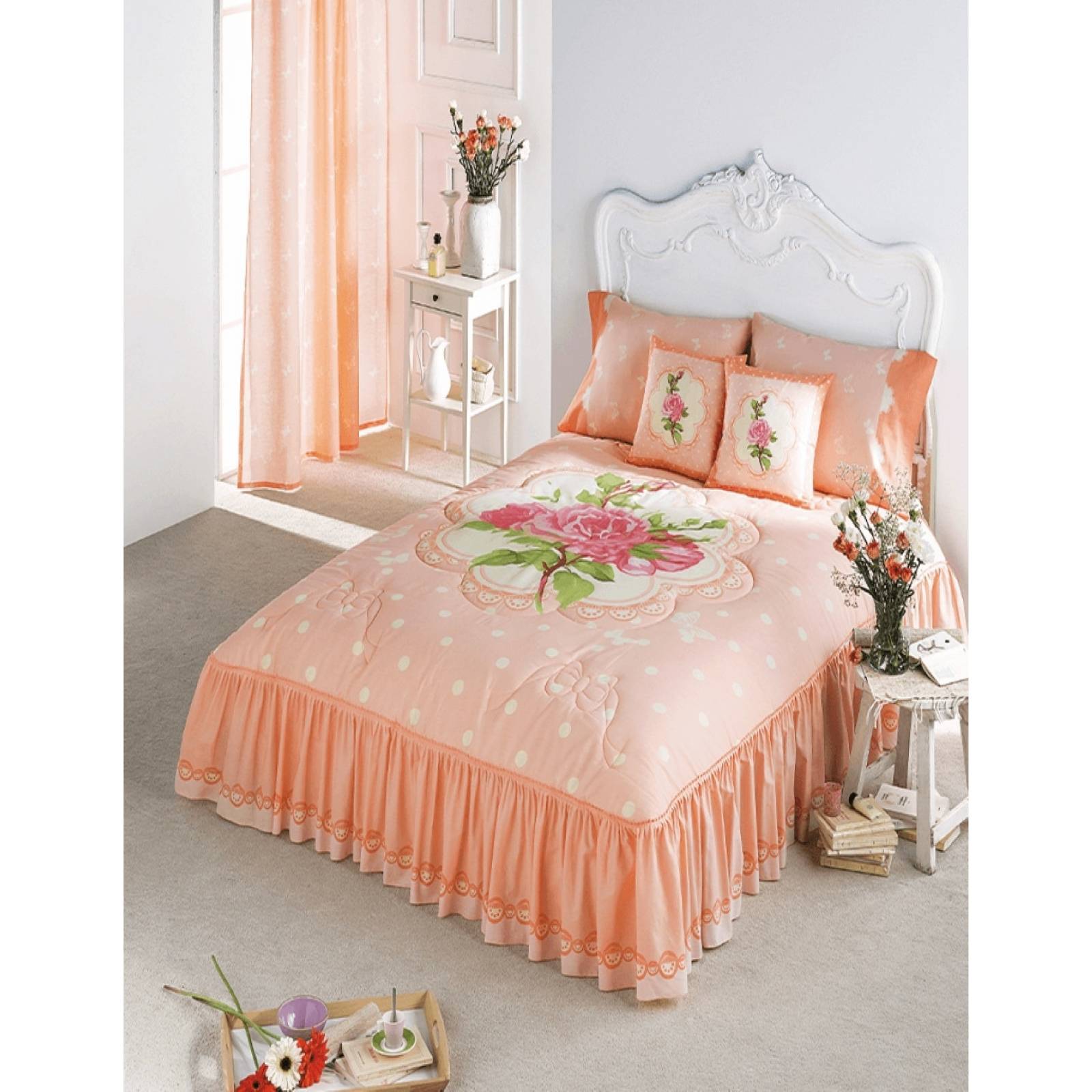 Colcha Competition Linens Aime Matrimonial 3 Pzas.