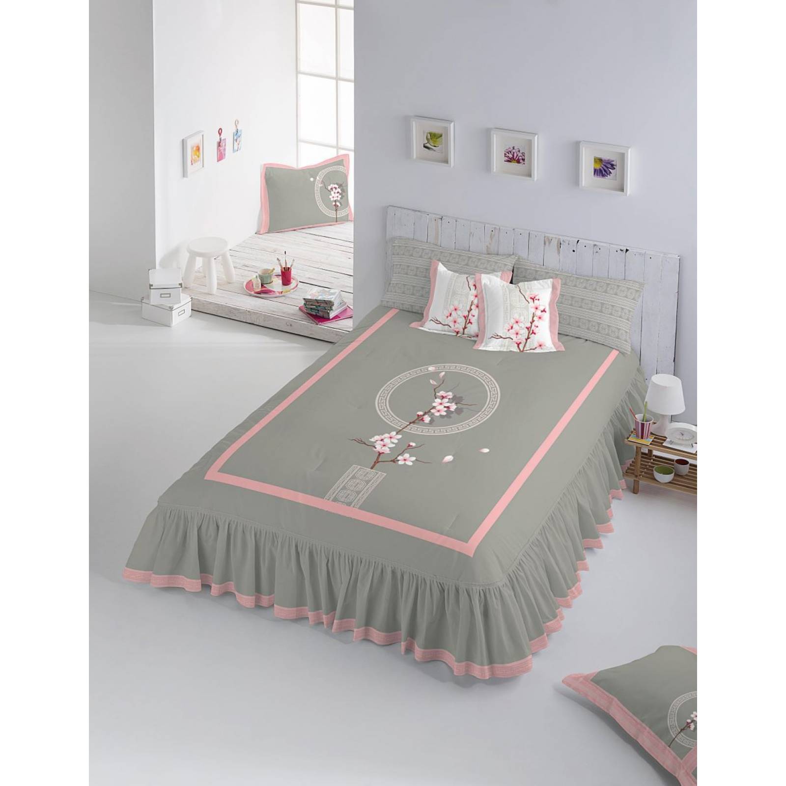 Colcha Competition Linens Brigitte King Size 4 Pzas.