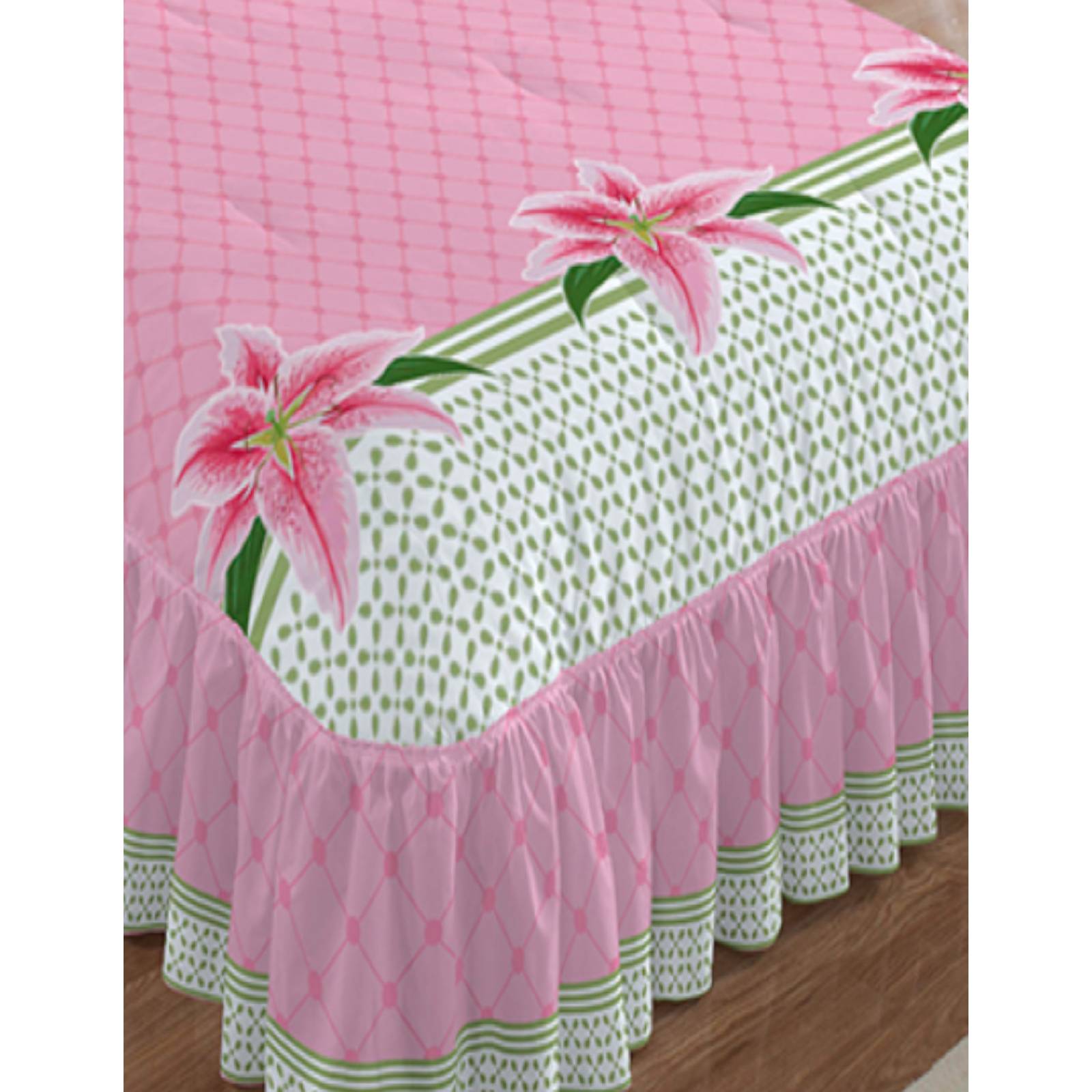 Colcha Competition Linens Dalila Matrimonial 3 Pzas.