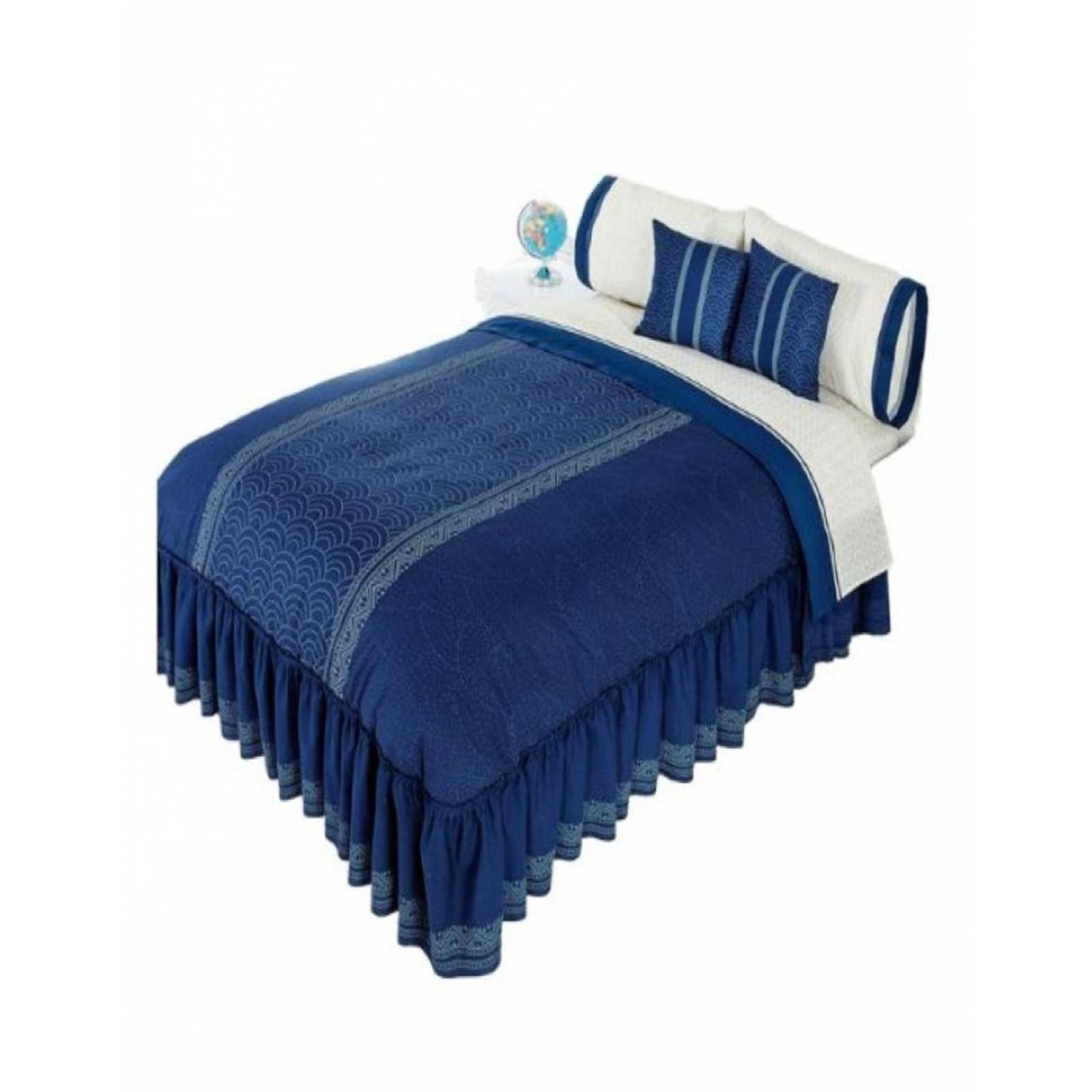 Colcha Competition Linens Fabricio King Size 4 Pzas.