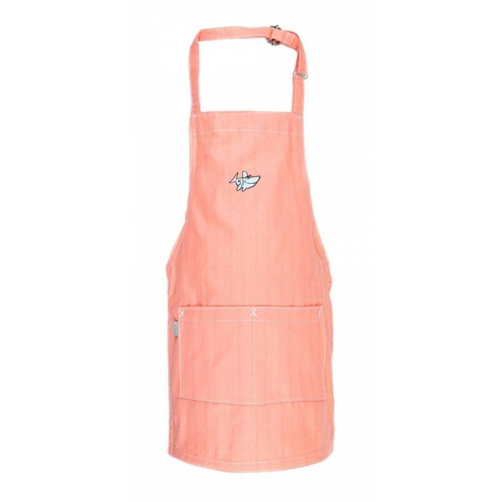 Mandil Delantal Para Niño y Niña Masho, Tamaño Infantil Naranja claro