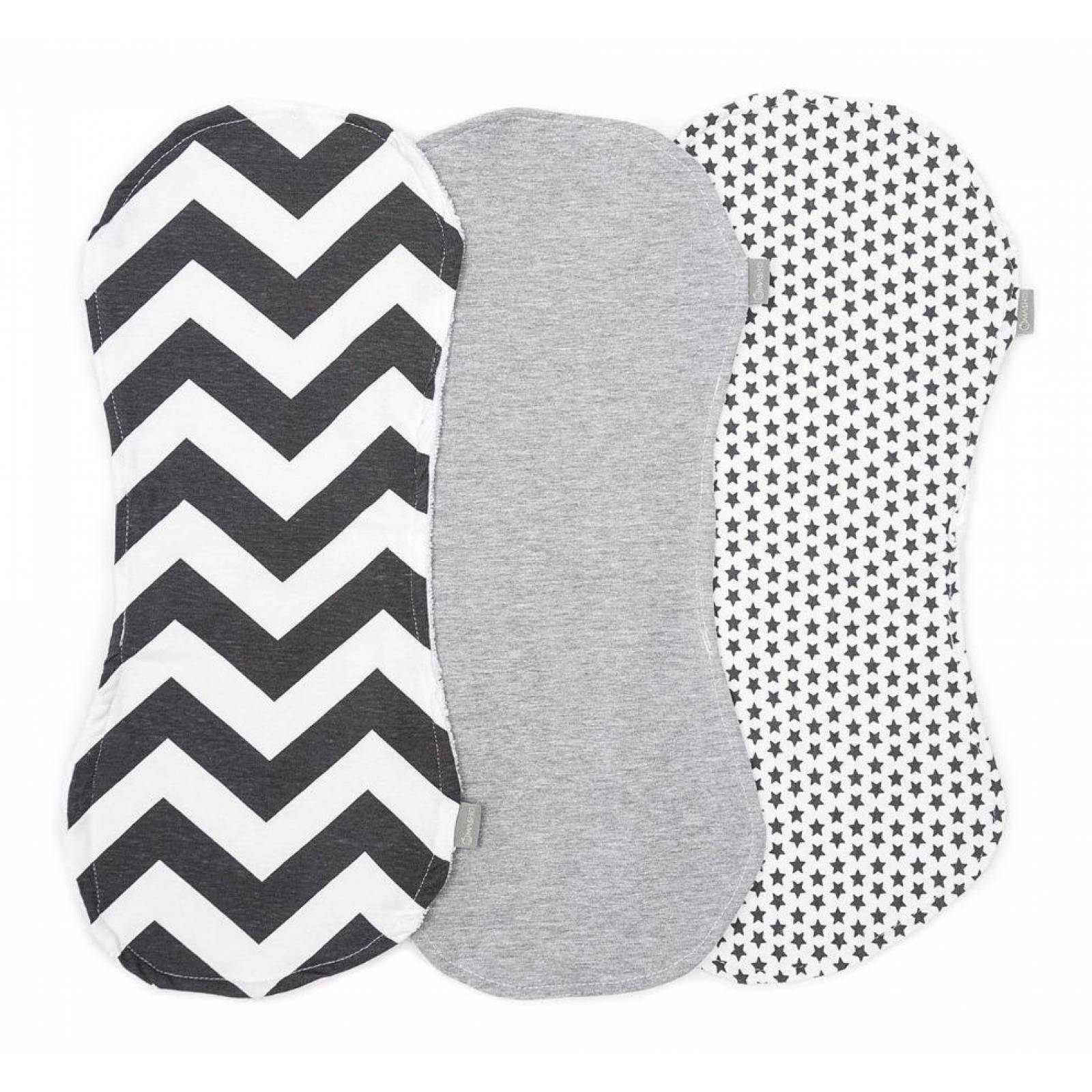 Repetidores Para Bebé Masho, 3 Pack Triple Capa Absorbente