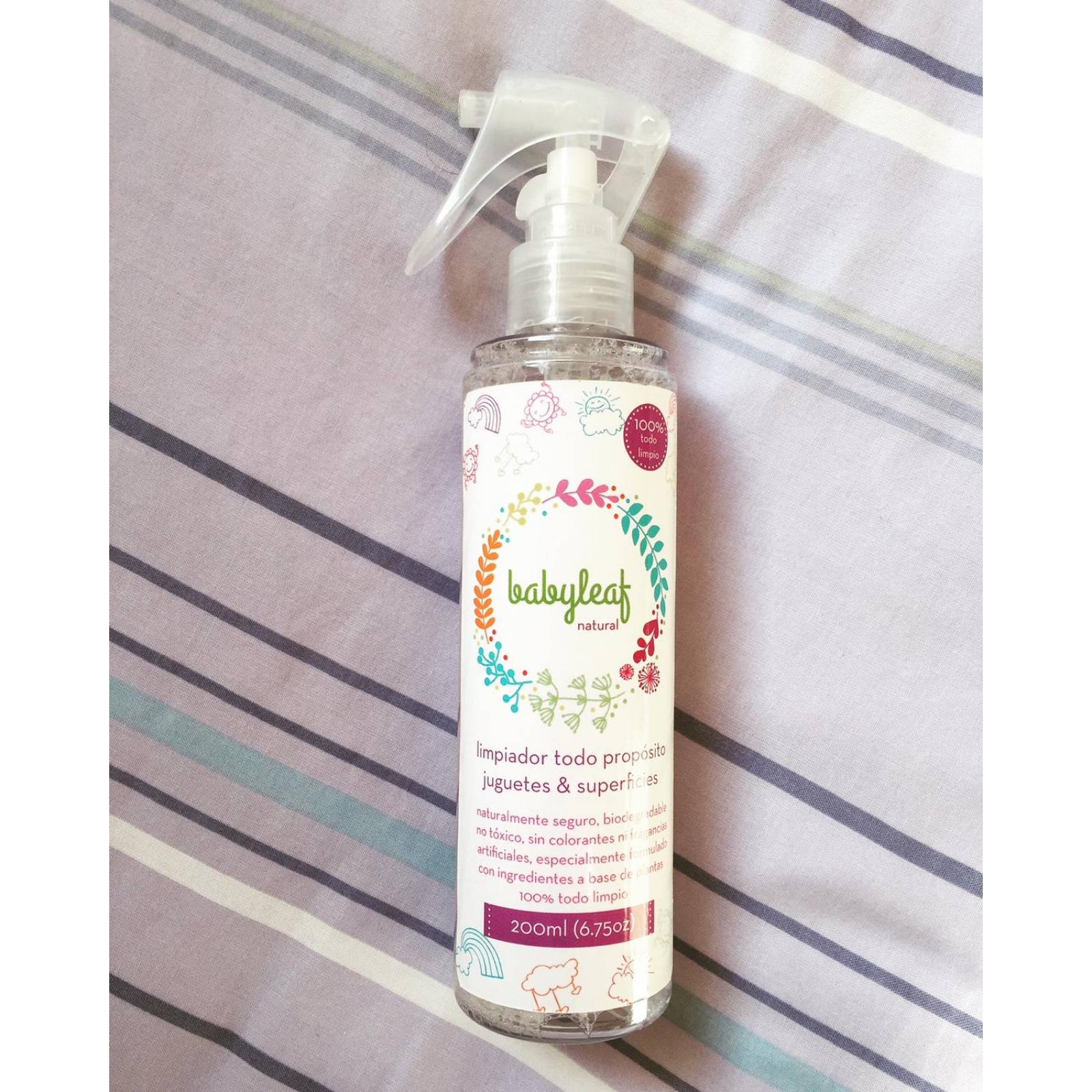 3X Limpiador Todo Propósito Babyleaf, Spray Biodegradable 