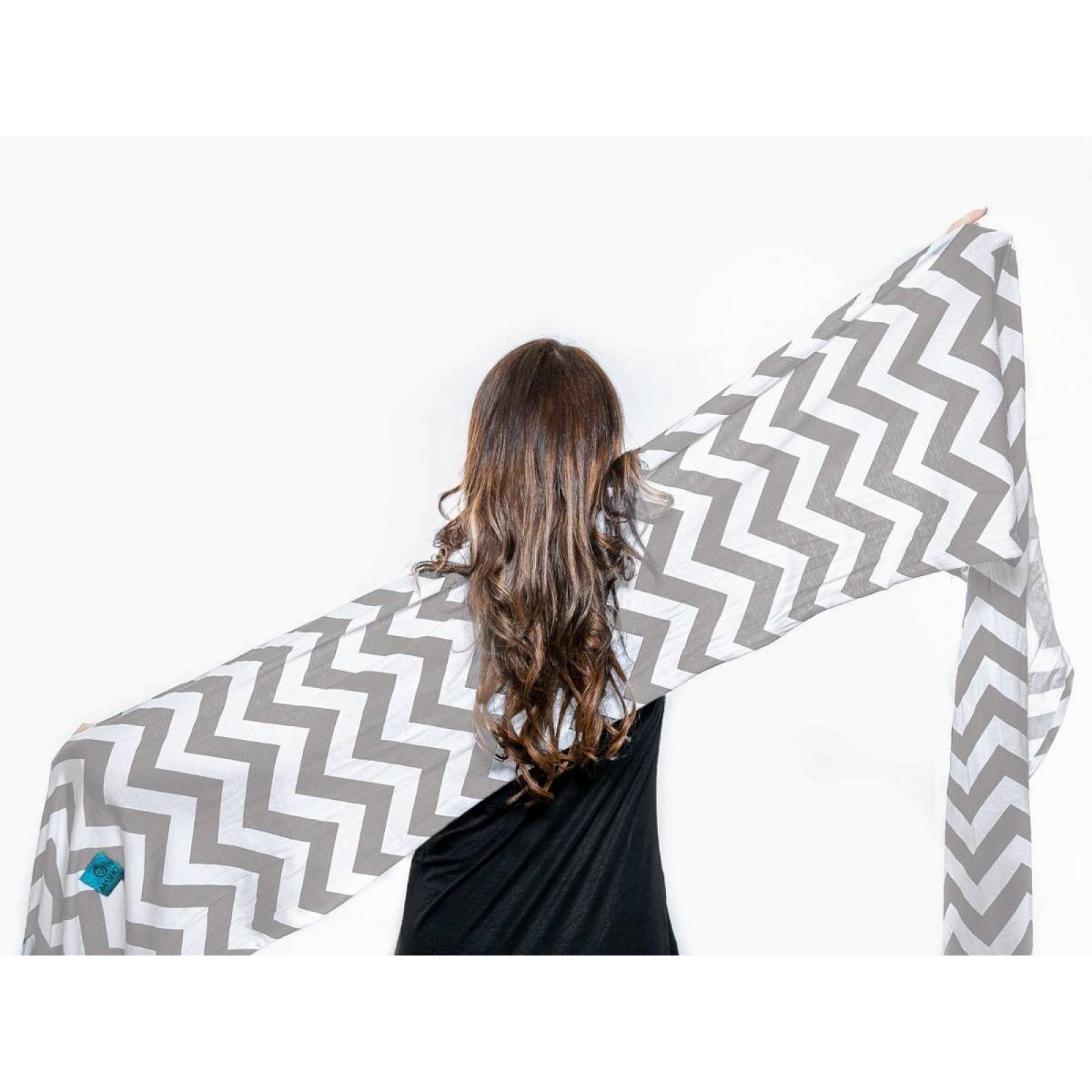 Fular Rebozo Para Bebé Elástico, Elegante Wrap Portabebés ZigZag