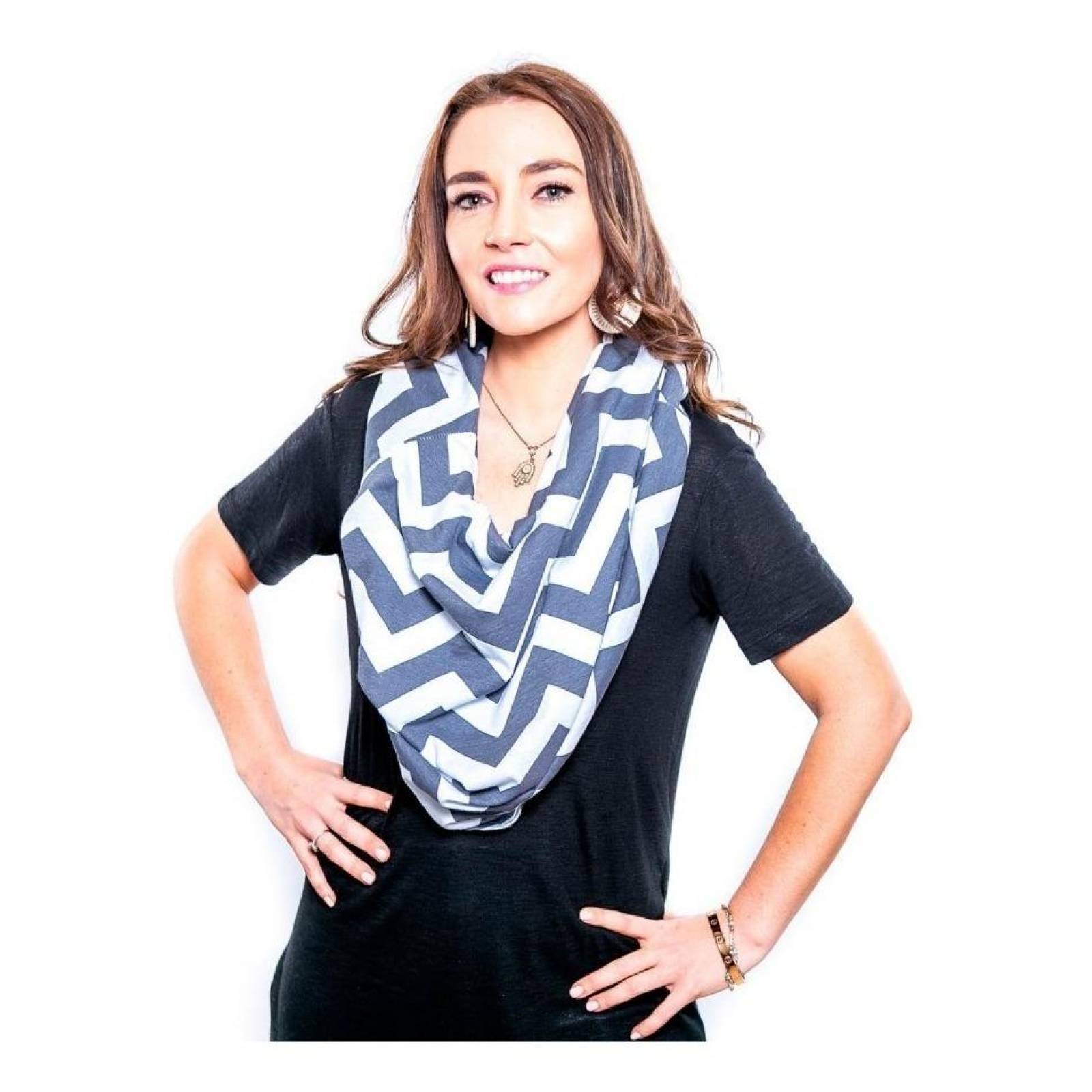 Manta de Lactancia 4 en 1 Masho Unitalla ZigZag