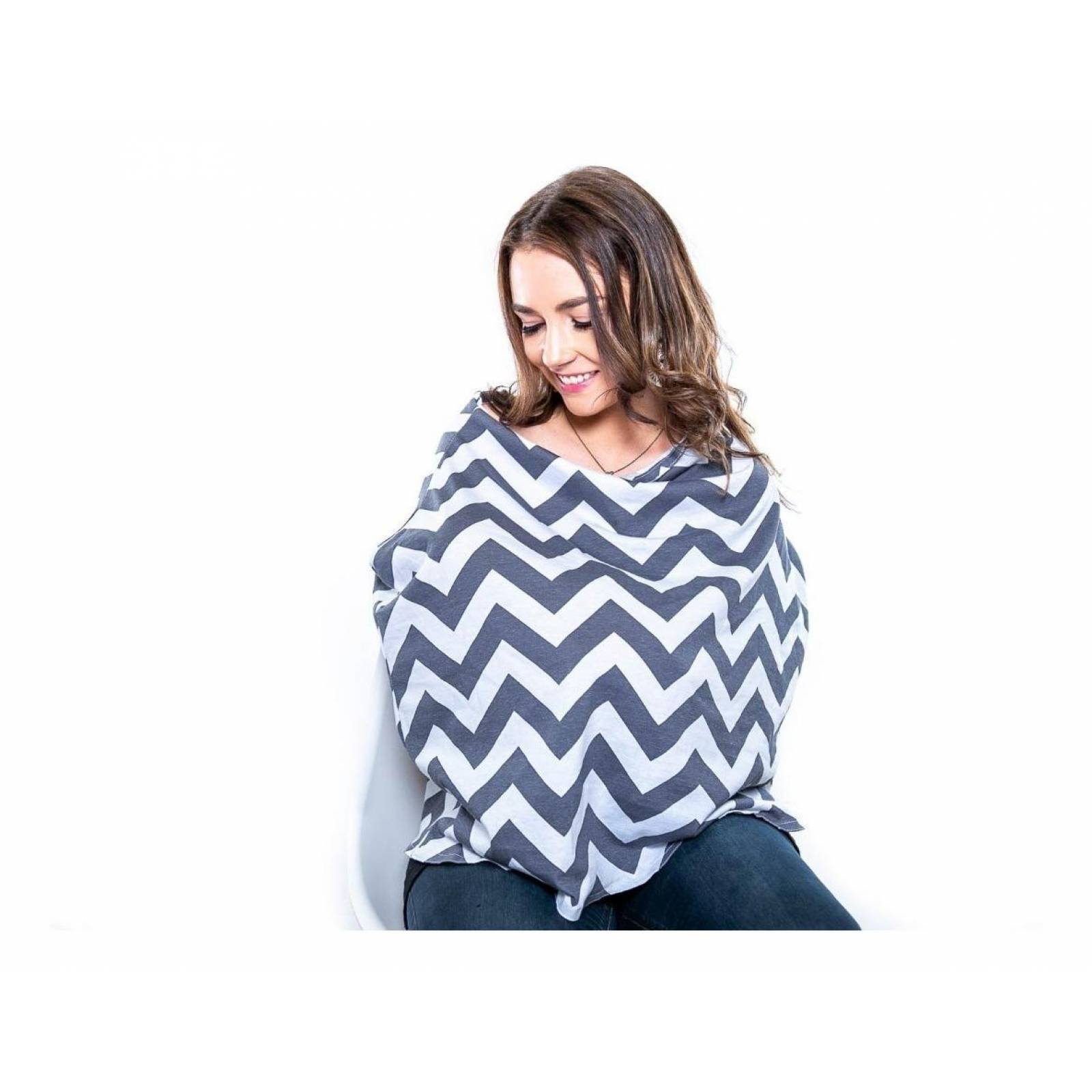 Manta de Lactancia 4 en 1 Masho Unitalla ZigZag