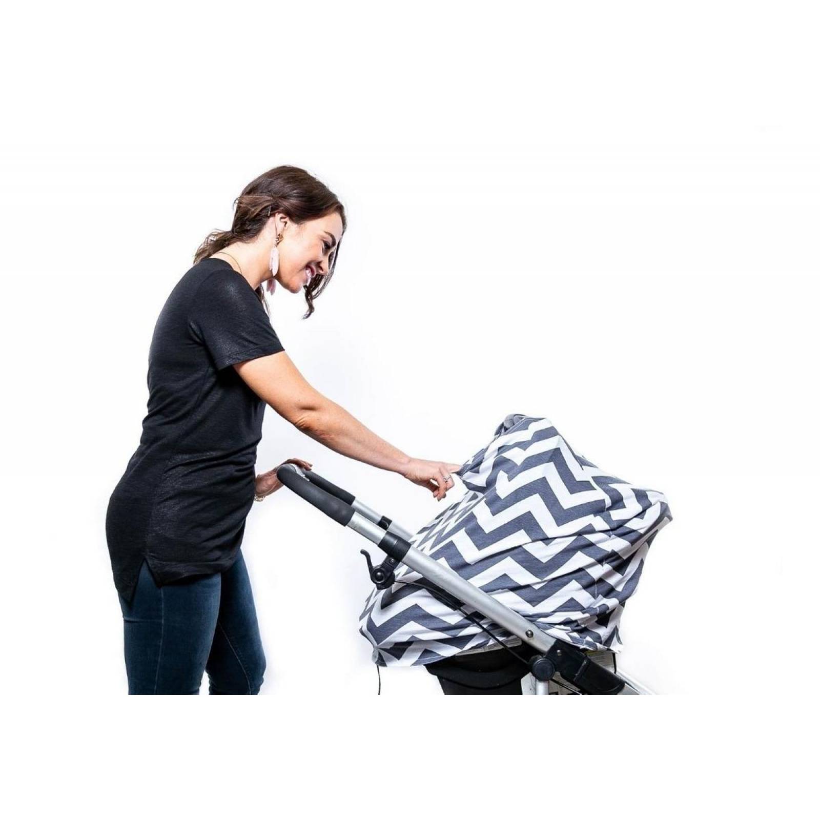 Manta de Lactancia 4 en 1 Masho Unitalla ZigZag