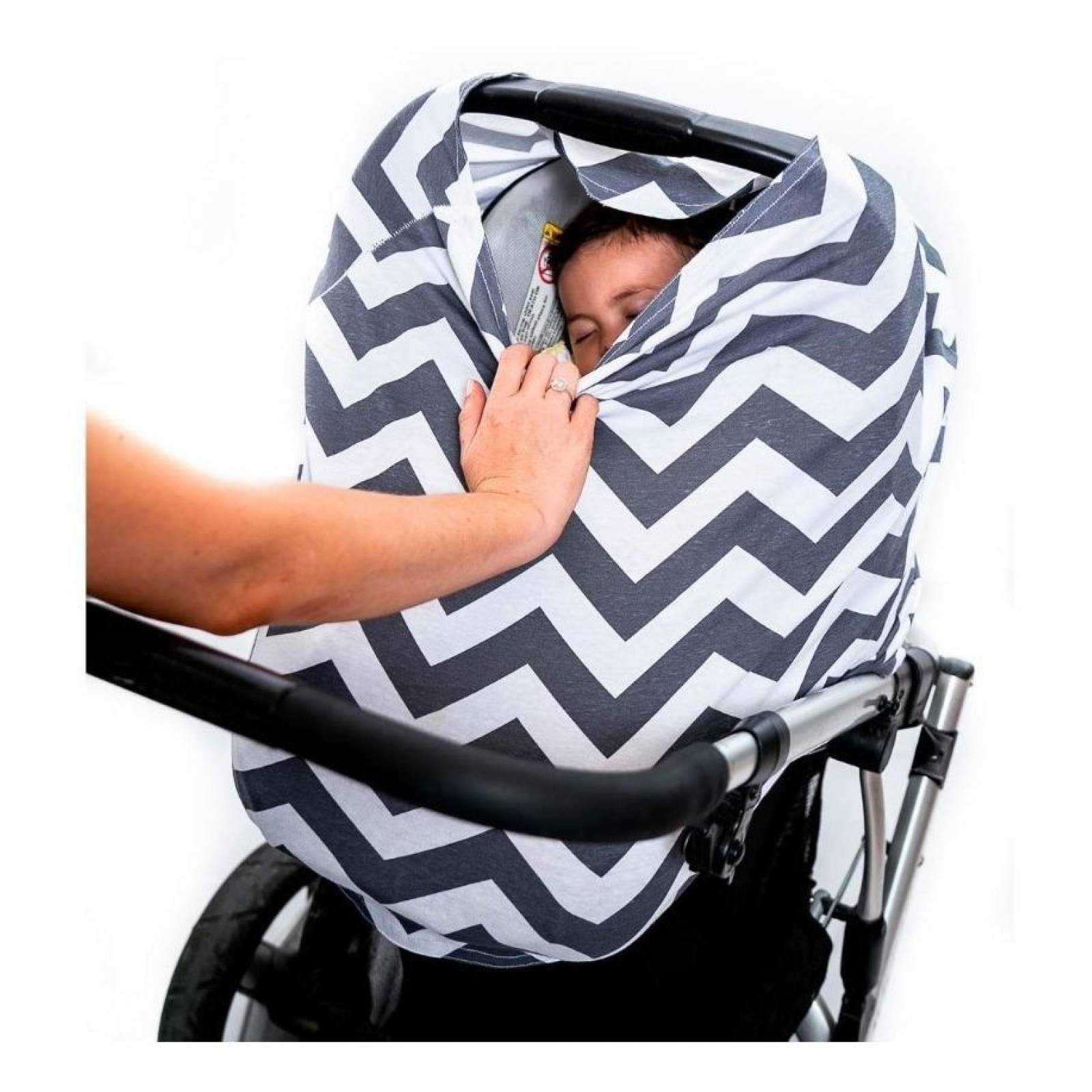 Manta de Lactancia 4 en 1 Masho Unitalla ZigZag
