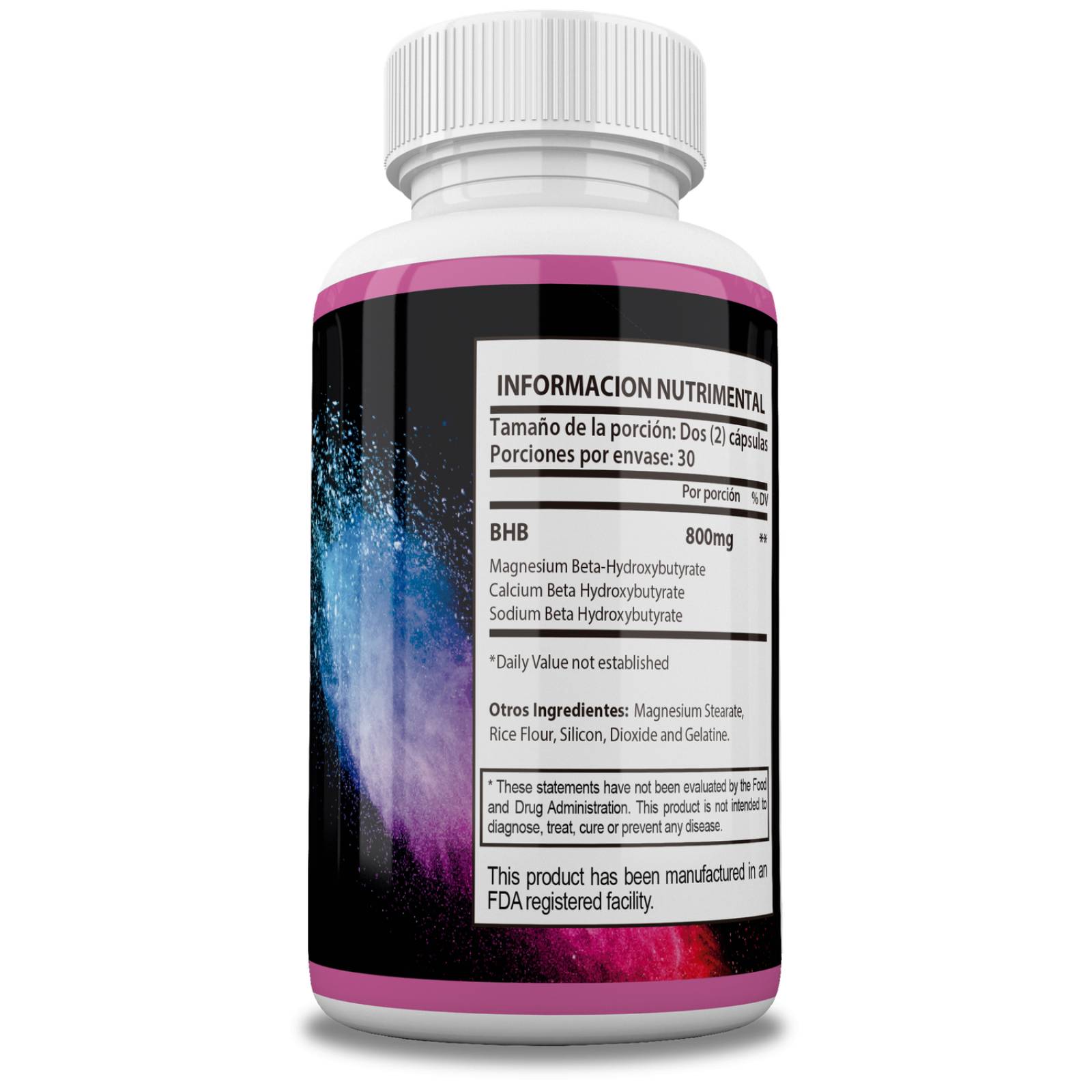 Keto 360 Original Vitame Labs Fórmula Avanzada 100% Natural