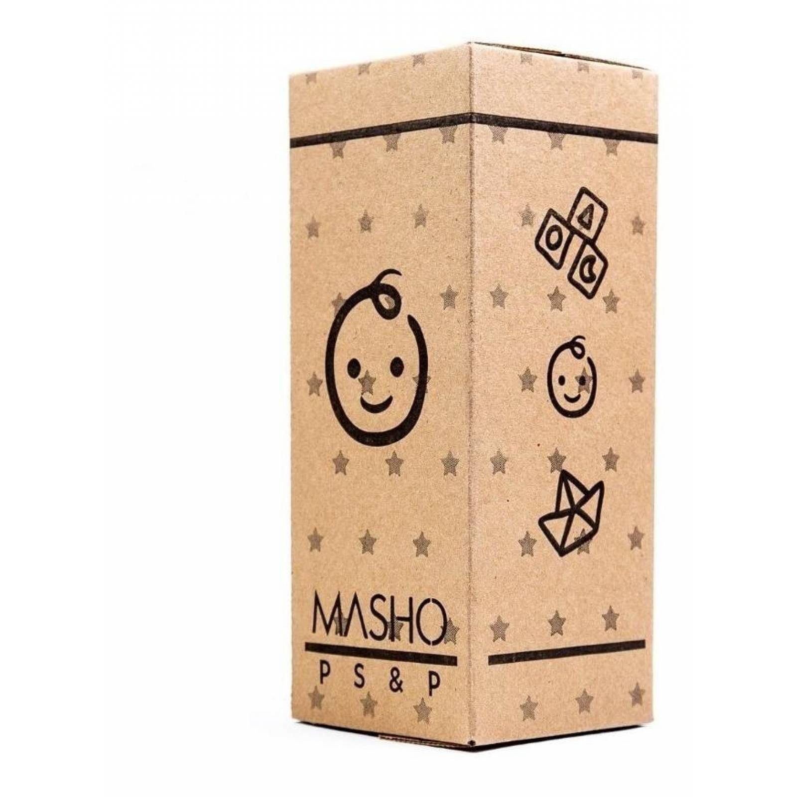 Hamaca de Bebé Masho, Manta Estampada, Regalo Baby Shower ZigZag Azul