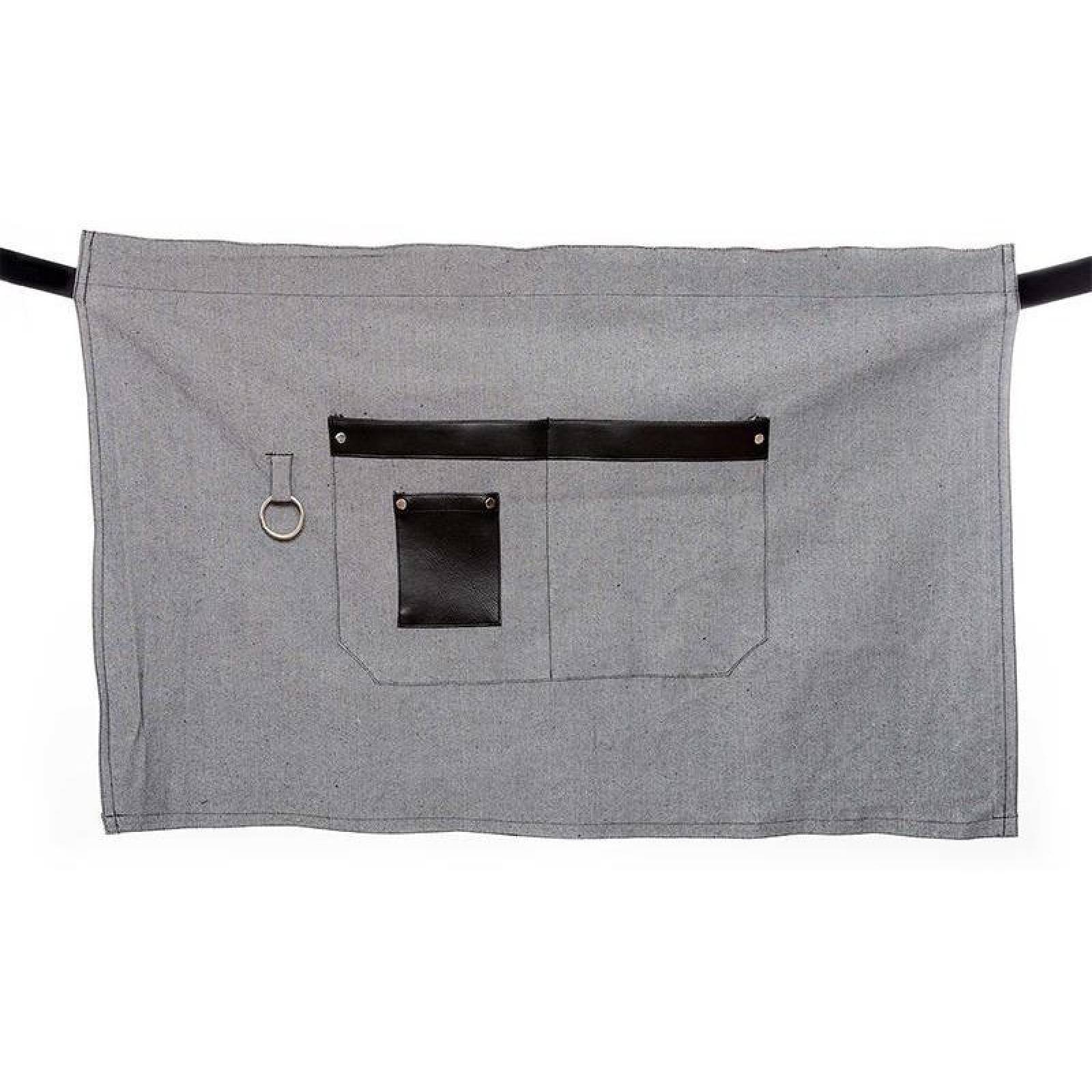 Medio Mandil Pesani Para Chef de Mezclilla Premium Unisex 