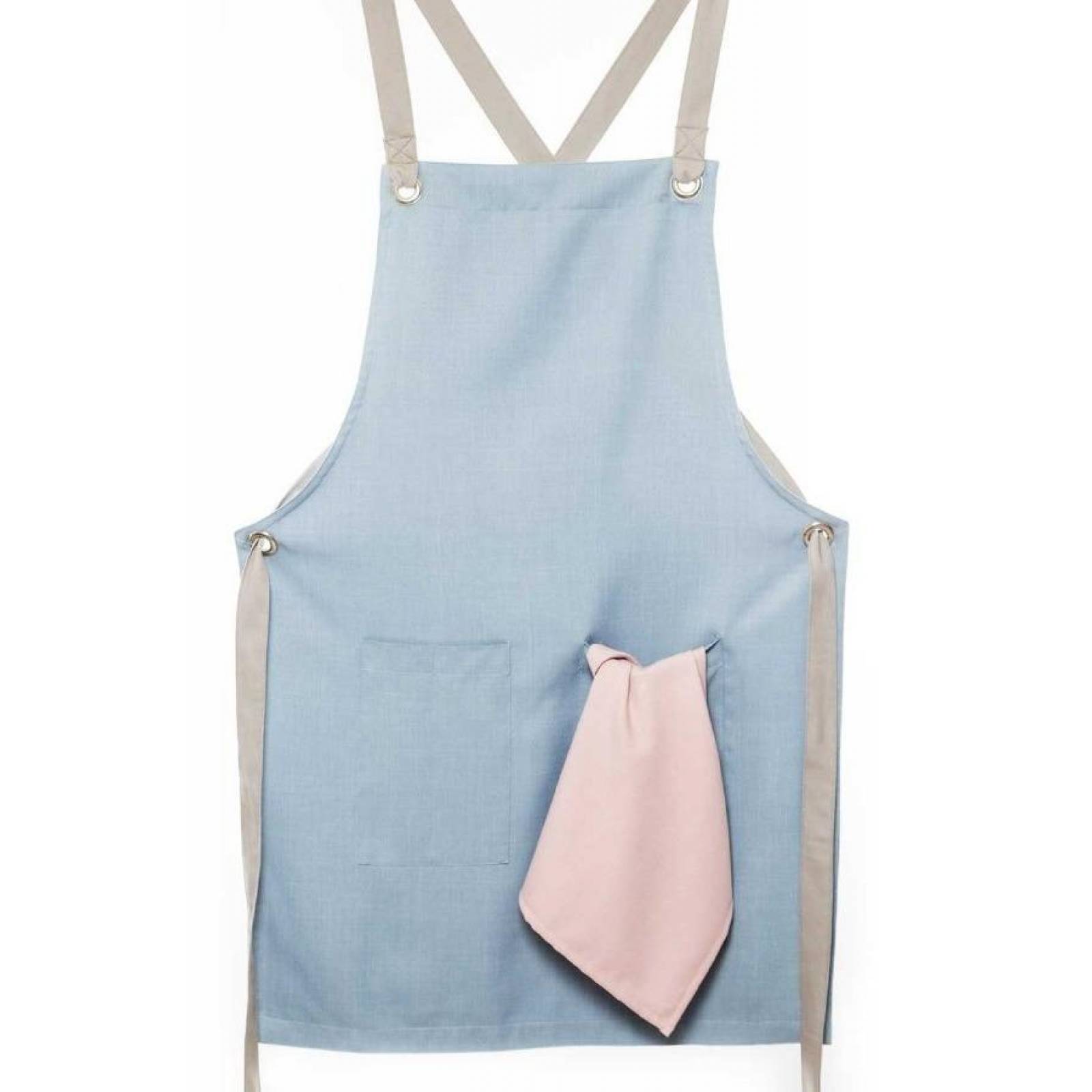 Mandil Delantal Pesani para Mujer Unitalla Multiusos 