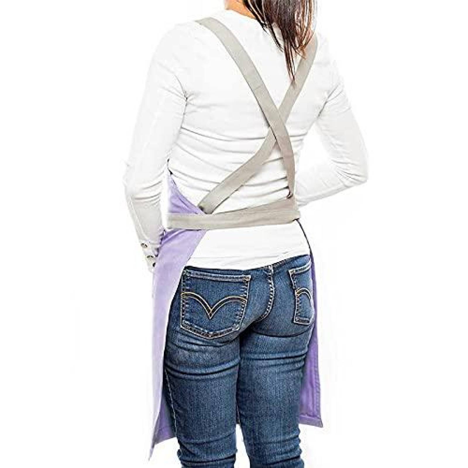 Mandil Delantal Pesani para Mujer Unitalla Multiusos 