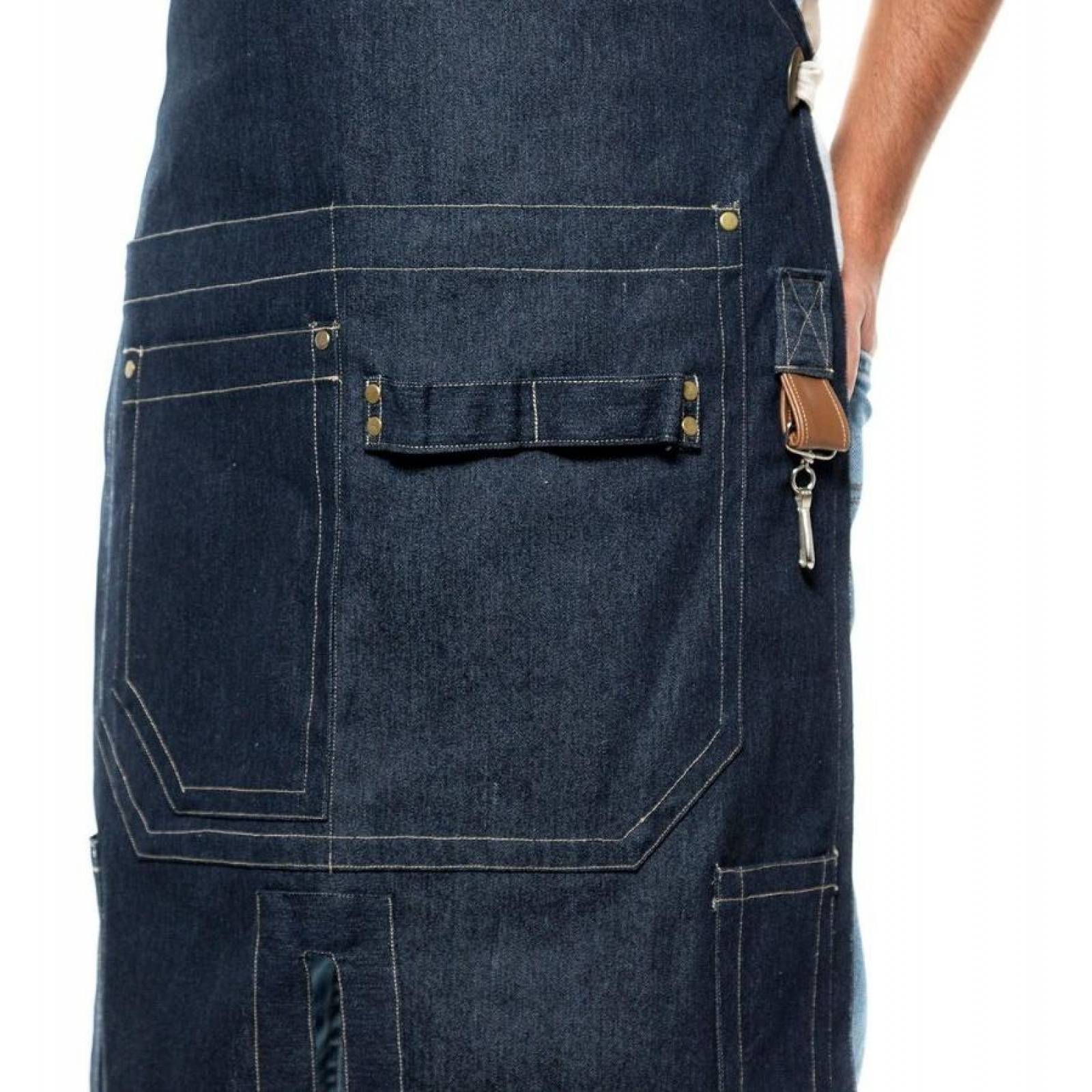 Mandil Delantal Pesani de Mezclilla para Jardinería Unitalla 