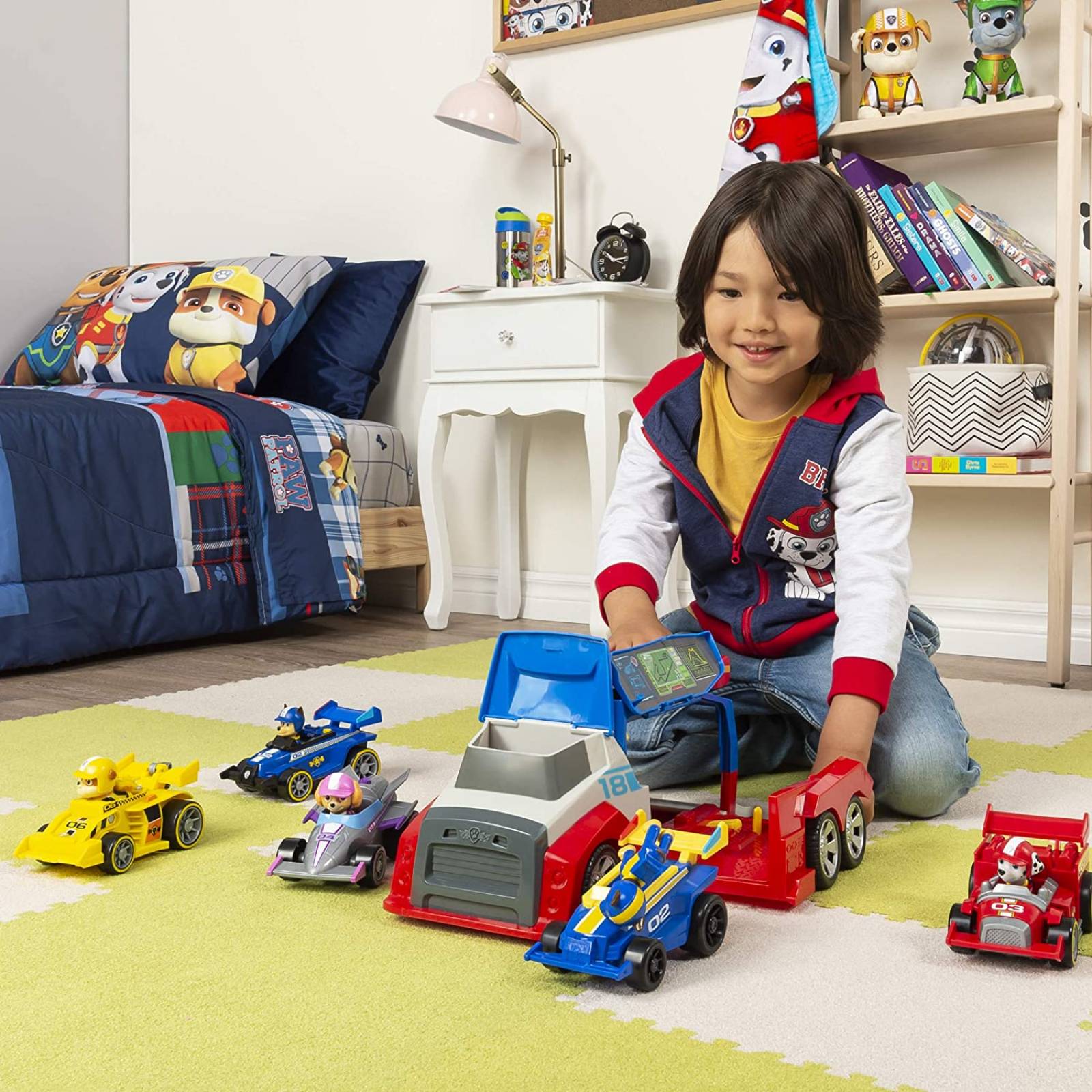 Mobile Pit Stop Rescue Paw Patrol Team V