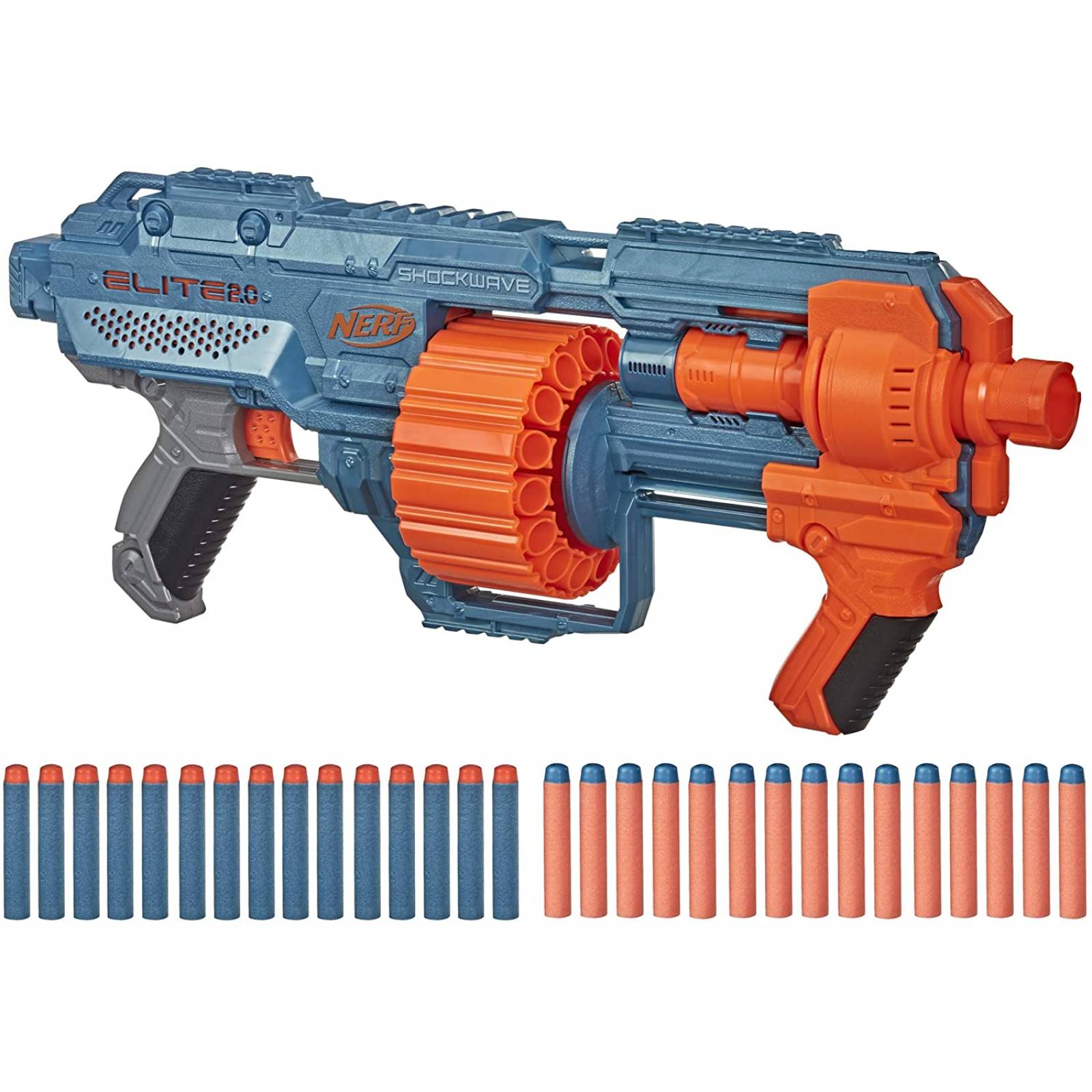 Pistola Nerf Elite 2.0 Con Tambor Girato