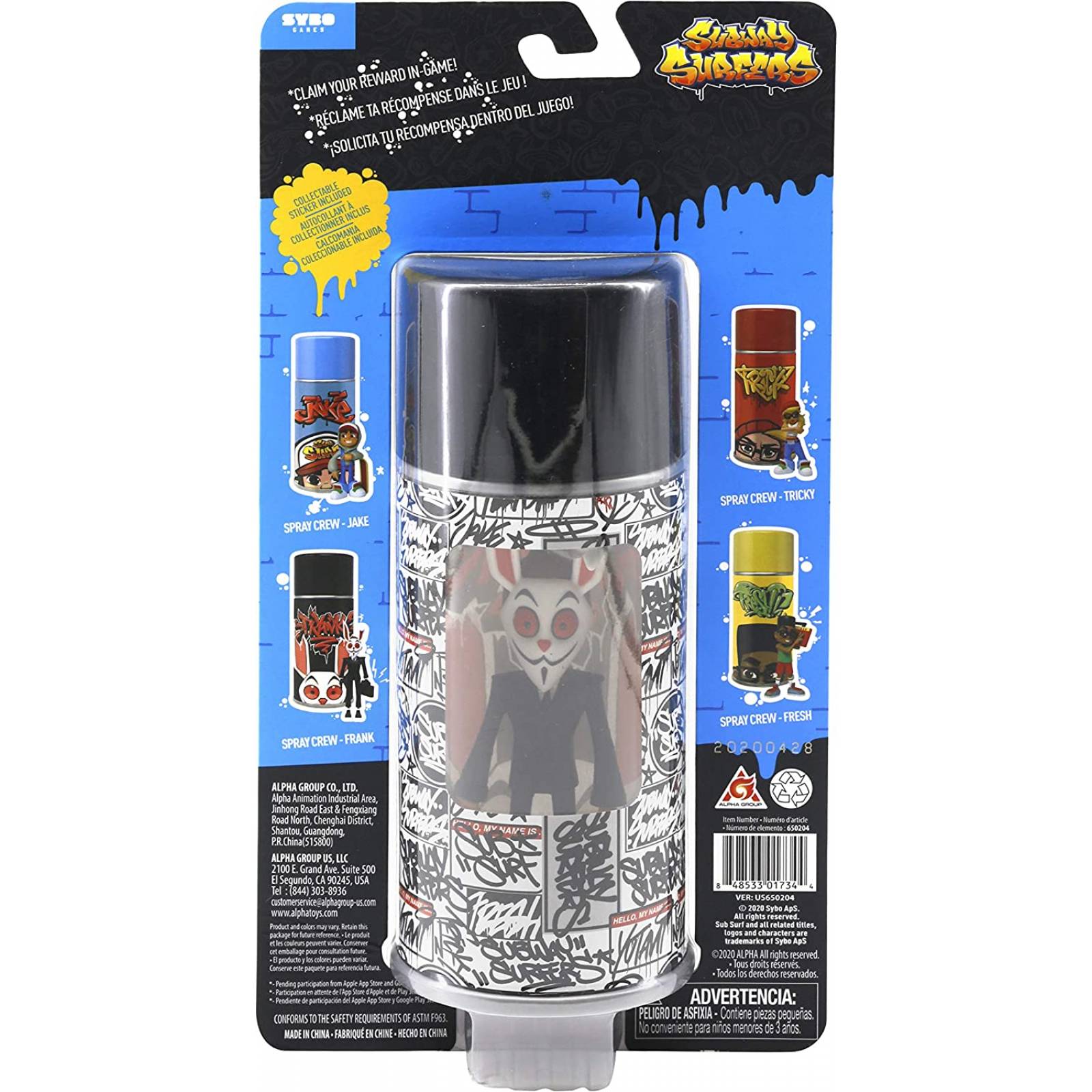 Subway Surfers Spray Frank