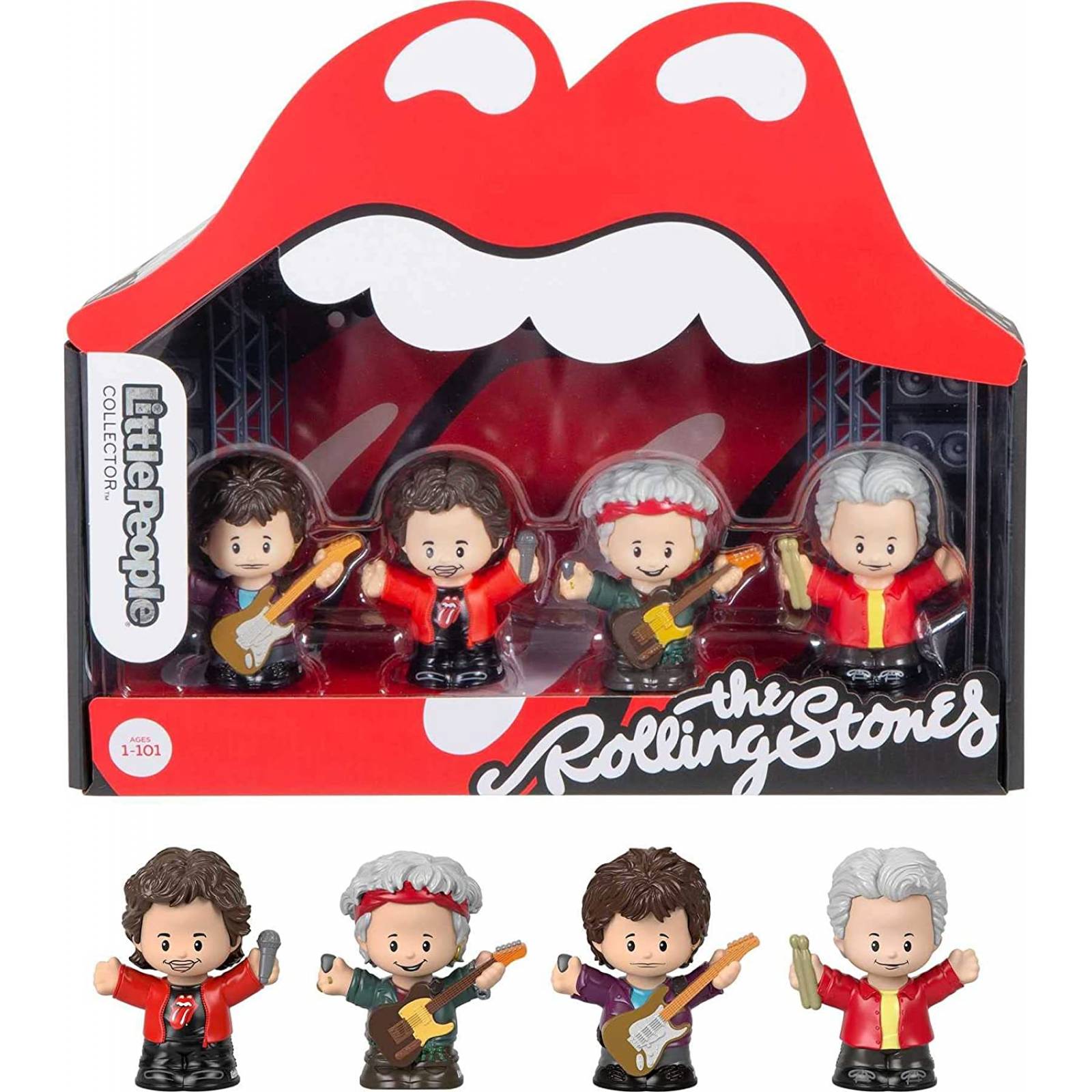 Little People Collector The Rolling Stones 4 Pack Fisherprice