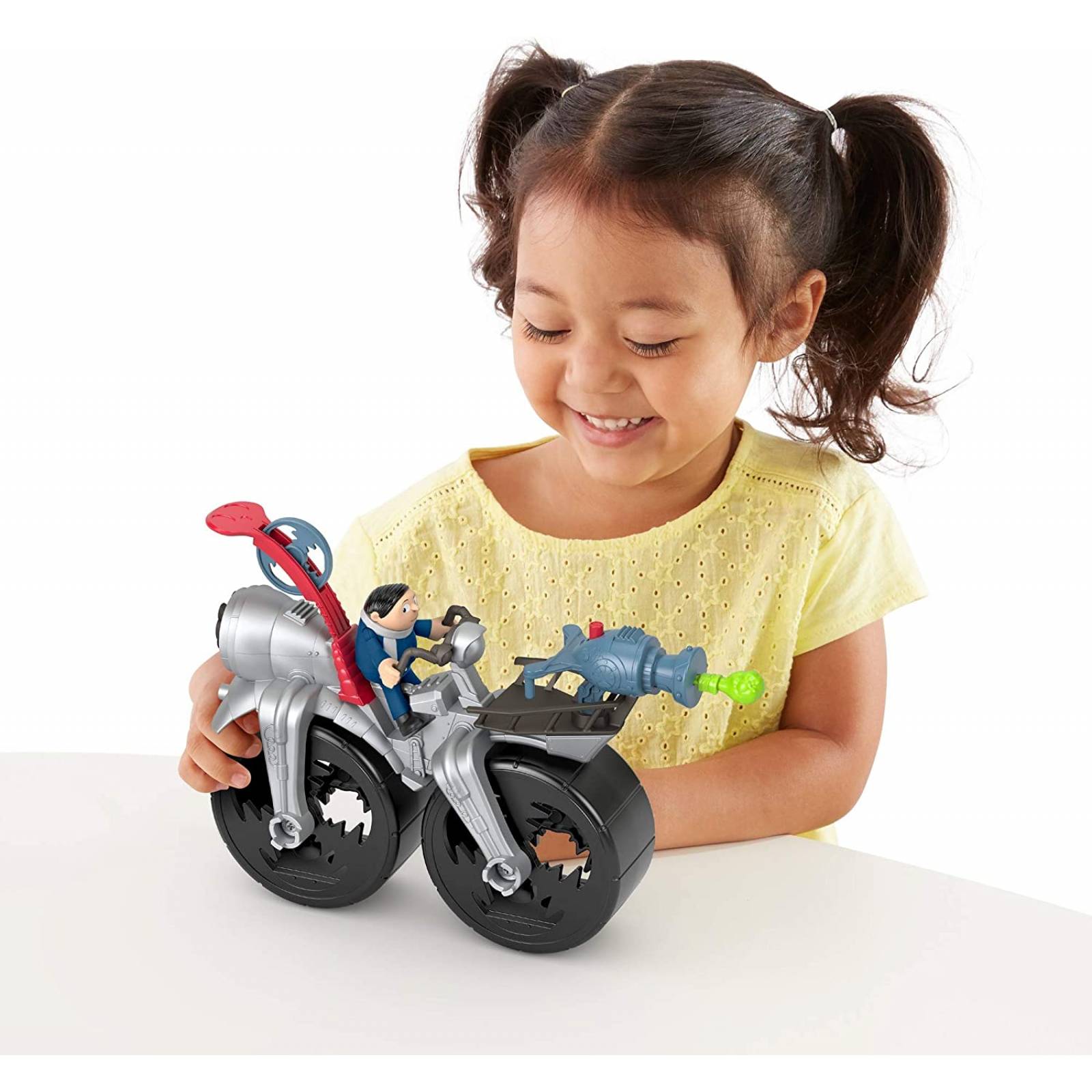 F-p Imaginext Minions Vehiculos - Bicicleta Cohete de Gru Gmp36