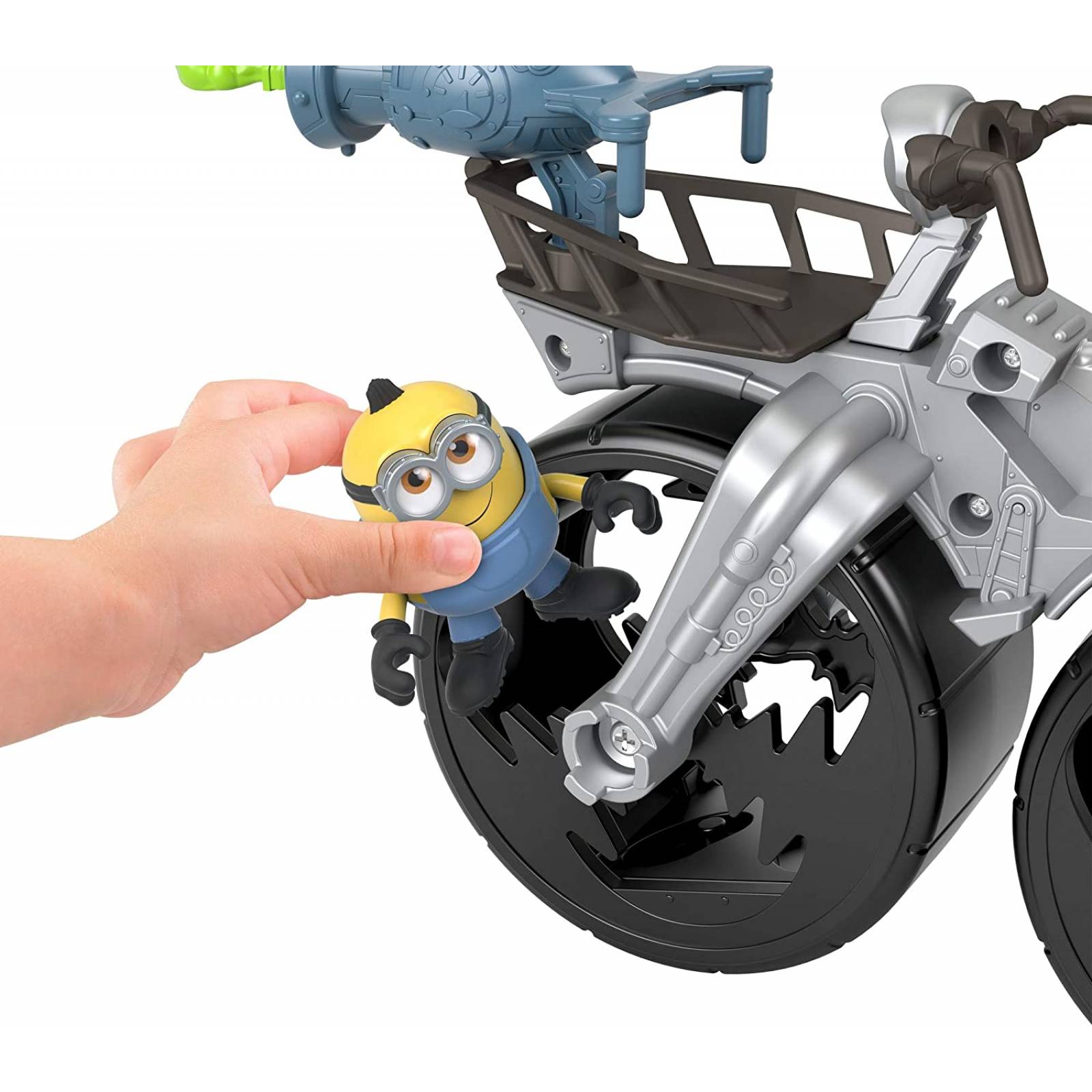 F-p Imaginext Minions Vehiculos - Bicicleta Cohete de Gru Gmp36