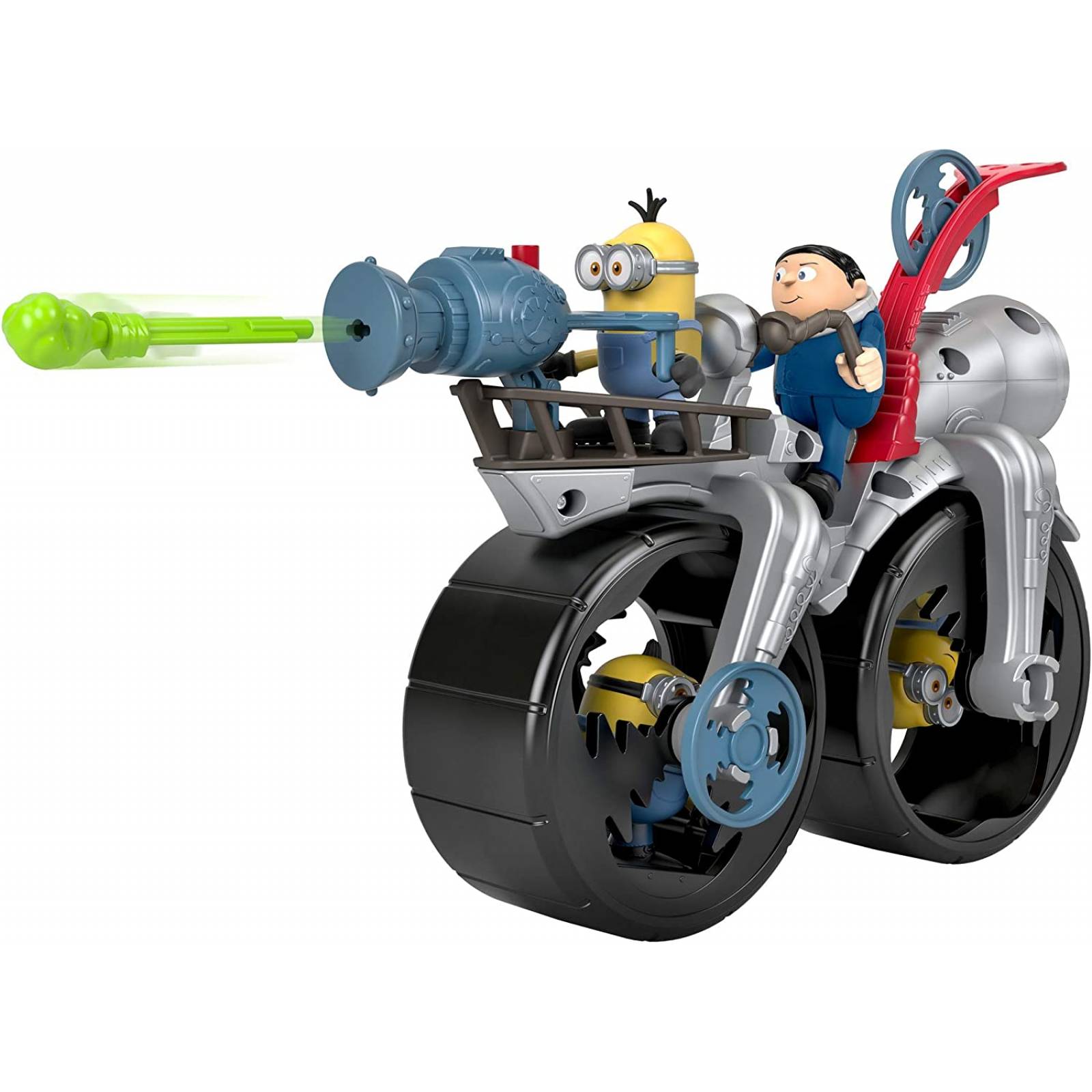 F-p Imaginext Minions Vehiculos - Bicicleta Cohete de Gru Gmp36