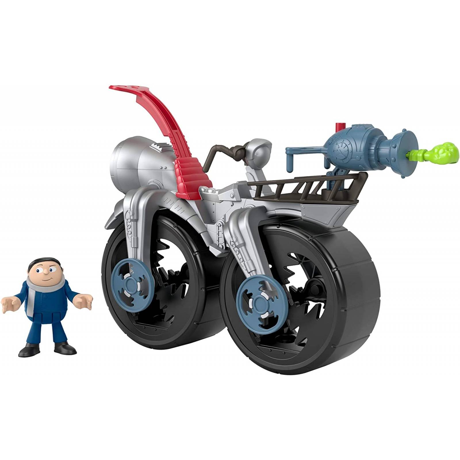 F-p Imaginext Minions Vehiculos - Bicicleta Cohete de Gru Gmp36
