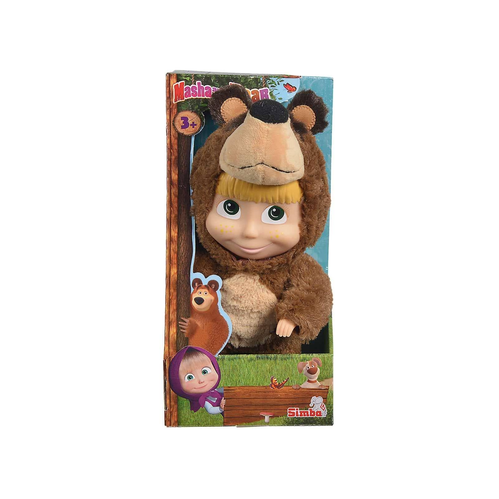 Muñeca Con Disfraz Masha Y El Oso Niña Bebe