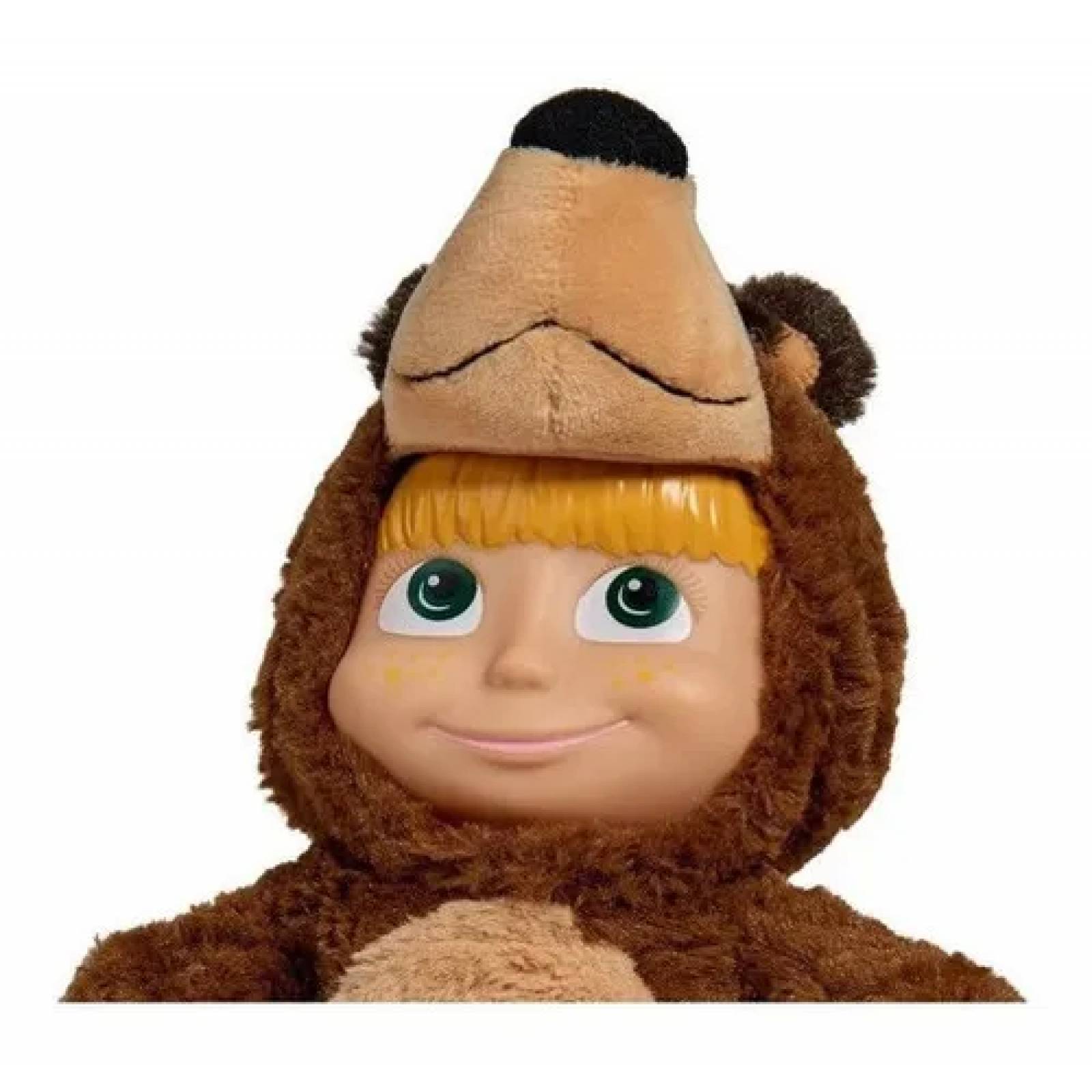 Muñeca Con Disfraz Masha Y El Oso Niña Bebe