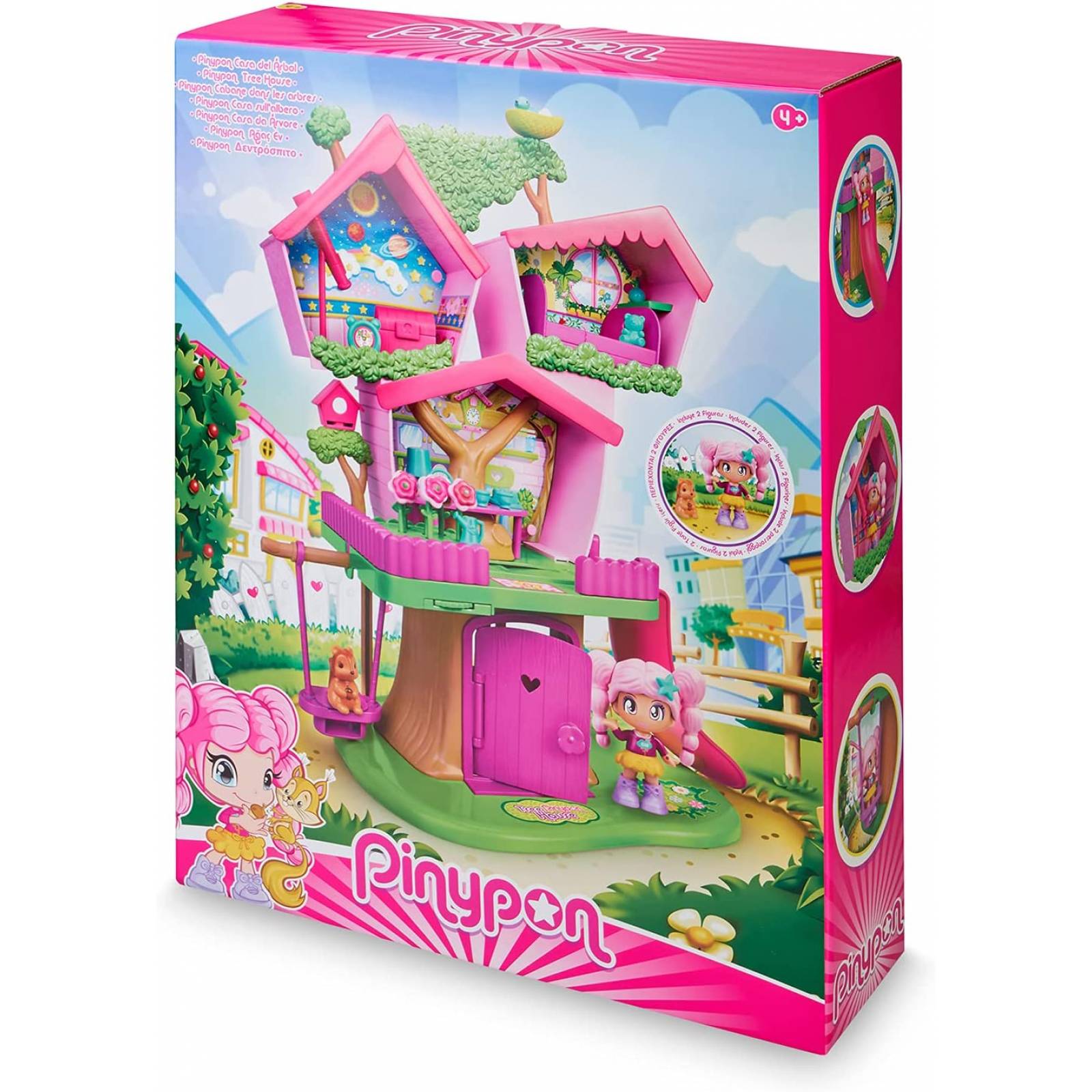 Pinypon Tree Casa Del Árbol + 20 accesorios