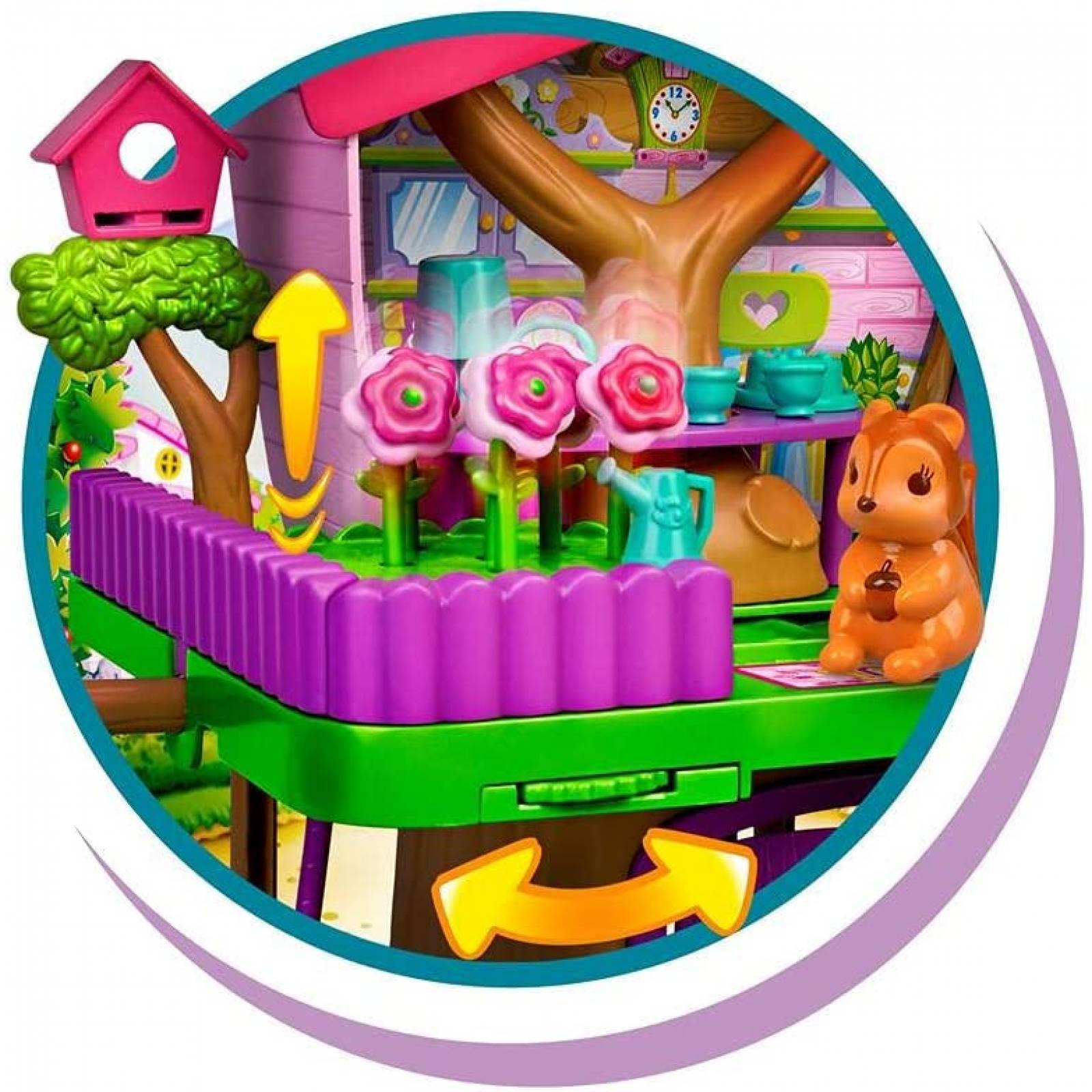 Pinypon Tree Casa Del Árbol + 20 accesorios