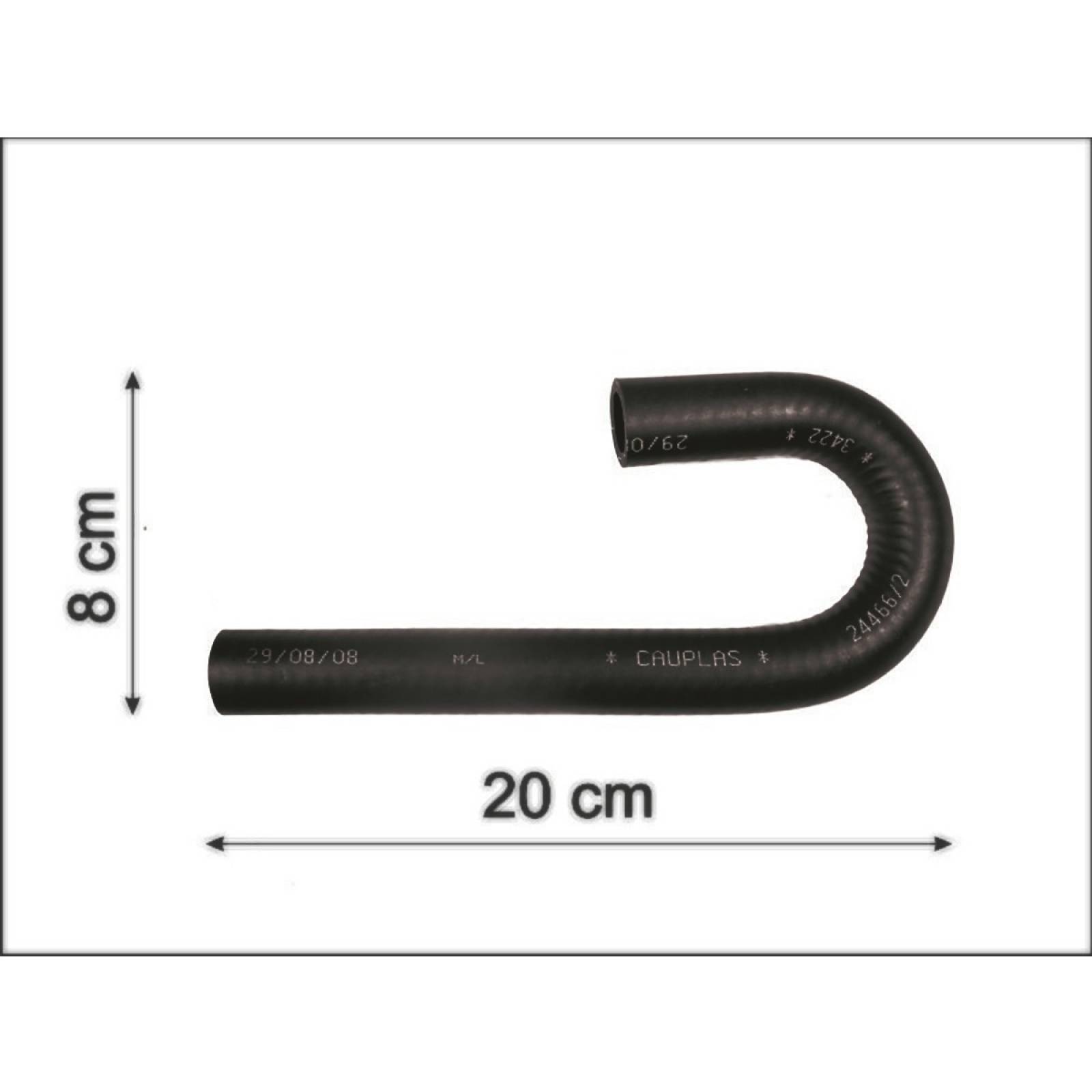 Manguera Calefaccion Silverado 3500 Hd 07-08 6.6 Diesel