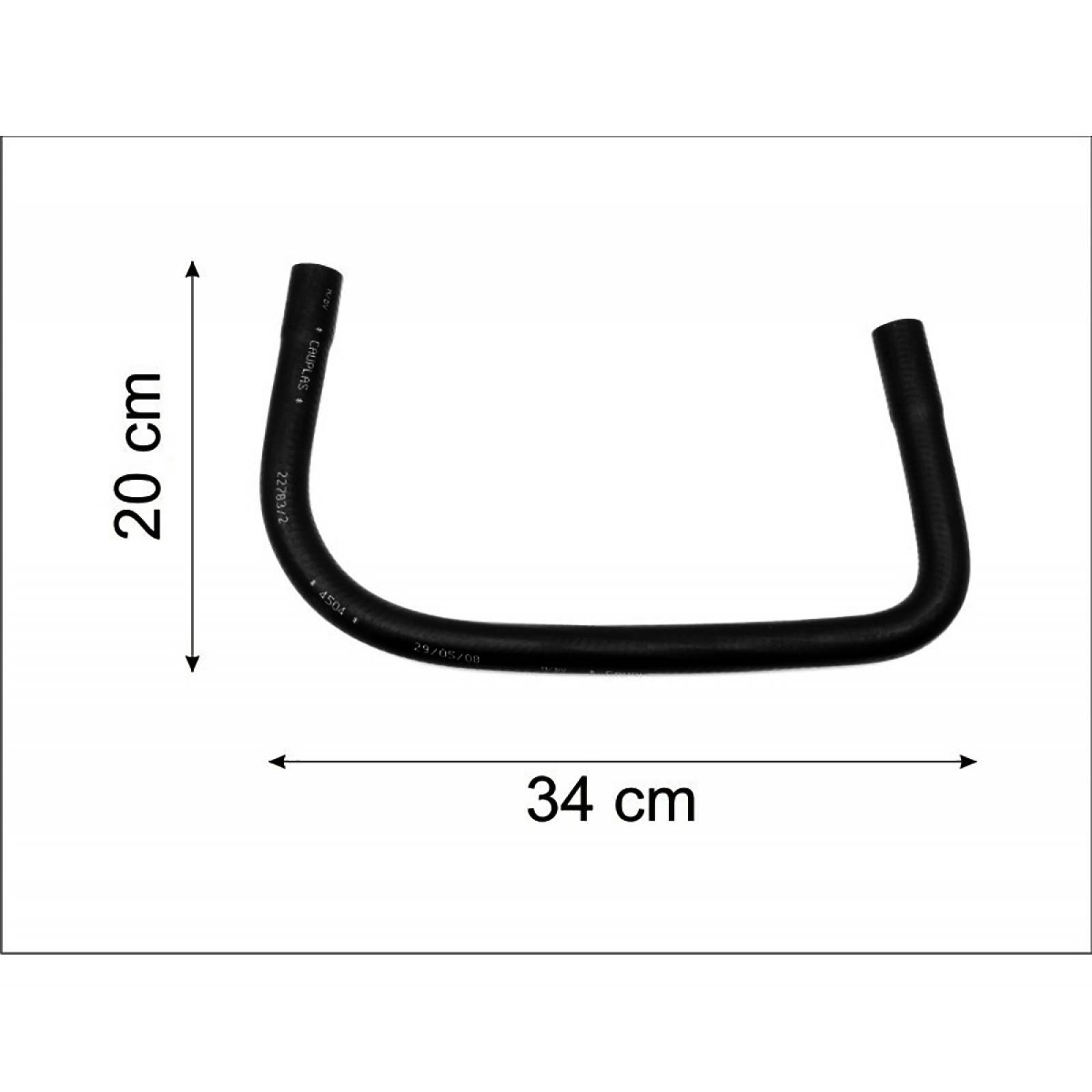 Manguera Refrigeracion Chevy 1997-2013 1.6 Gasolina L4