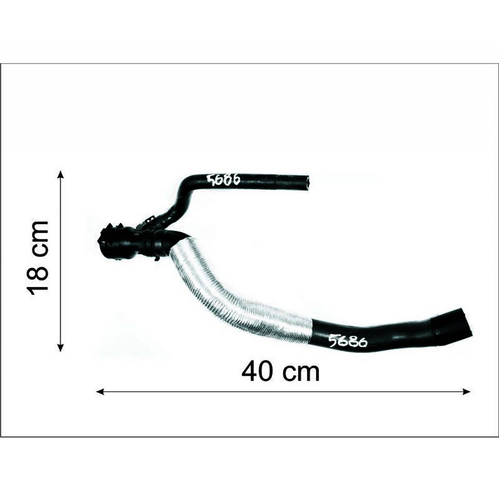 Manguera Calefaccion Jetta A6 2011-2014 2.5 Gasolina