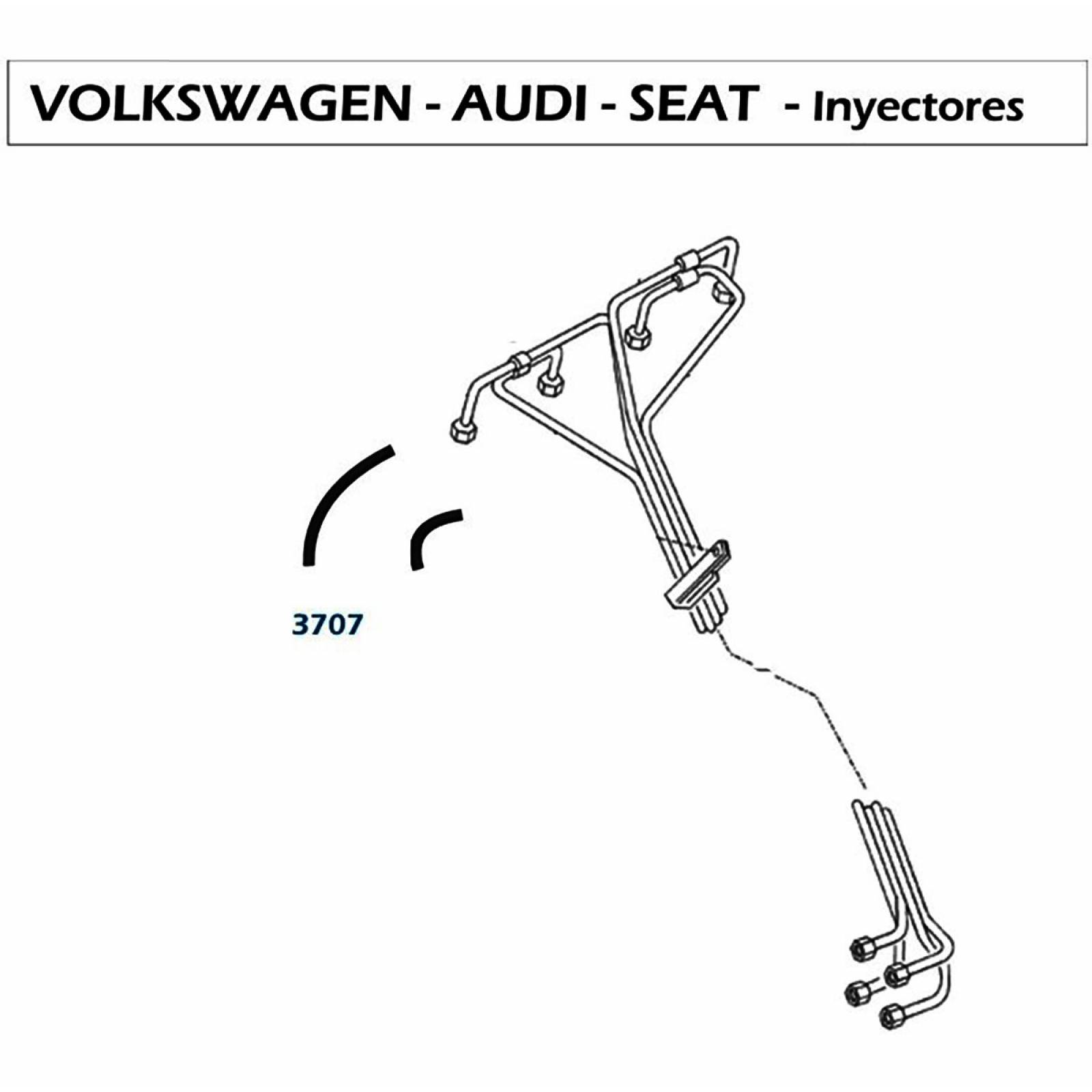 Manguera Combustible Jetta A4 2006-2010 1.9 Diesel