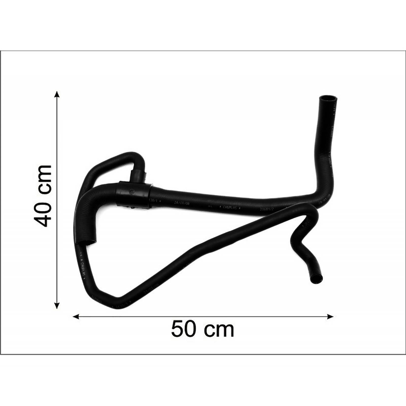 Manguera Radiador Fiesta 1998-2001 1.3 Inferior