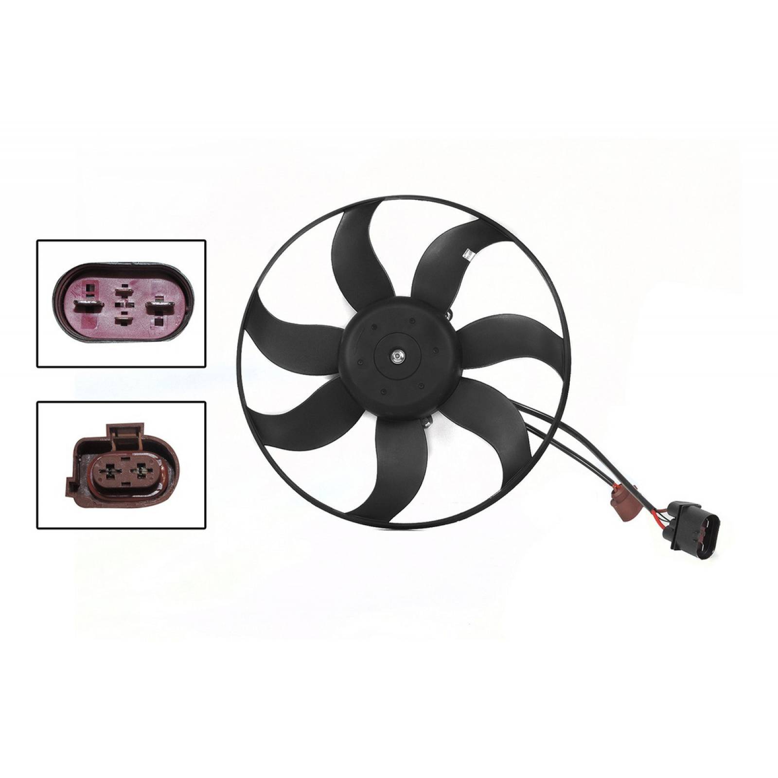 Motoventilador Bora 2006-2010 Para Radiador