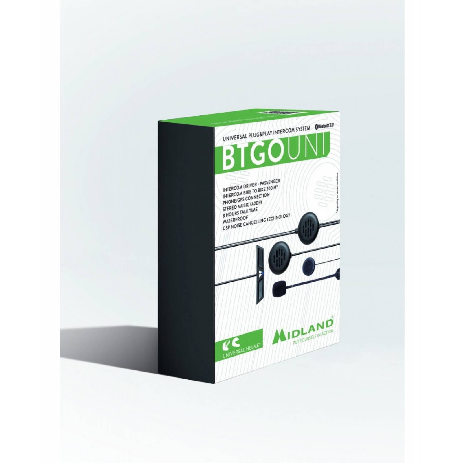 Intercomunicador Midland Bt Go Jet