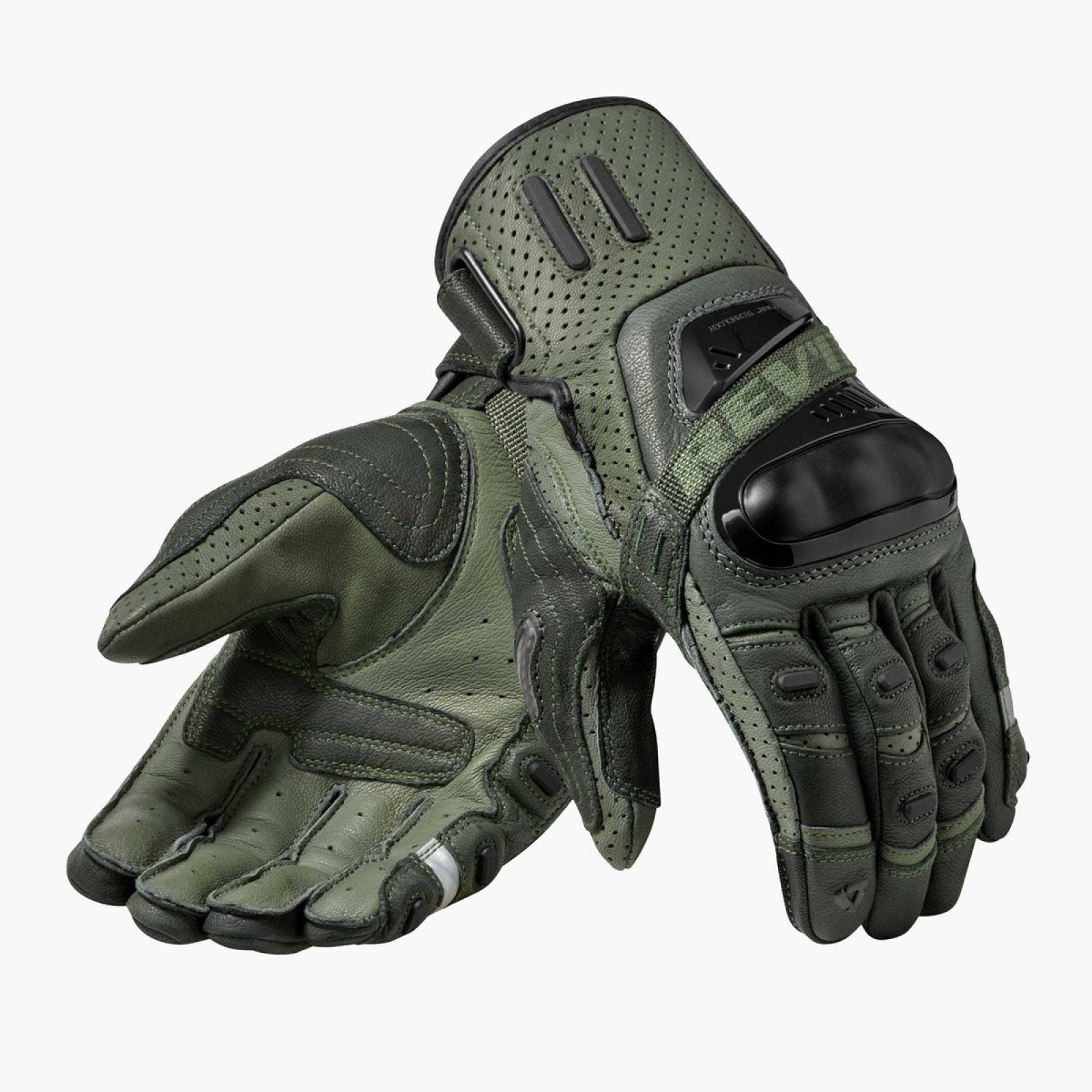 Guantes Revit Cayenne Pro Verde Negro Xl