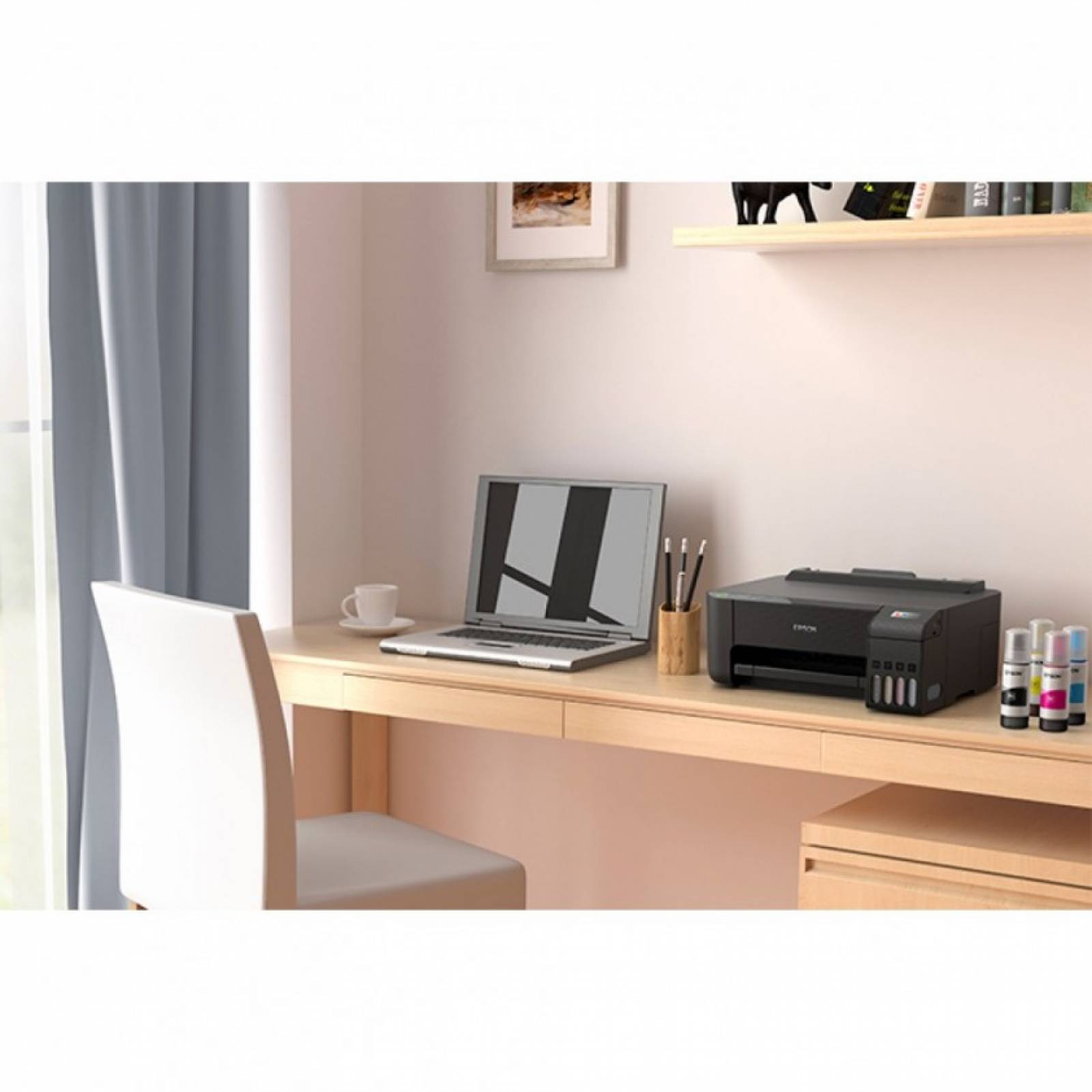 Impresora epson ecotank l1210 color inyección de tinta continua no inalámbrica