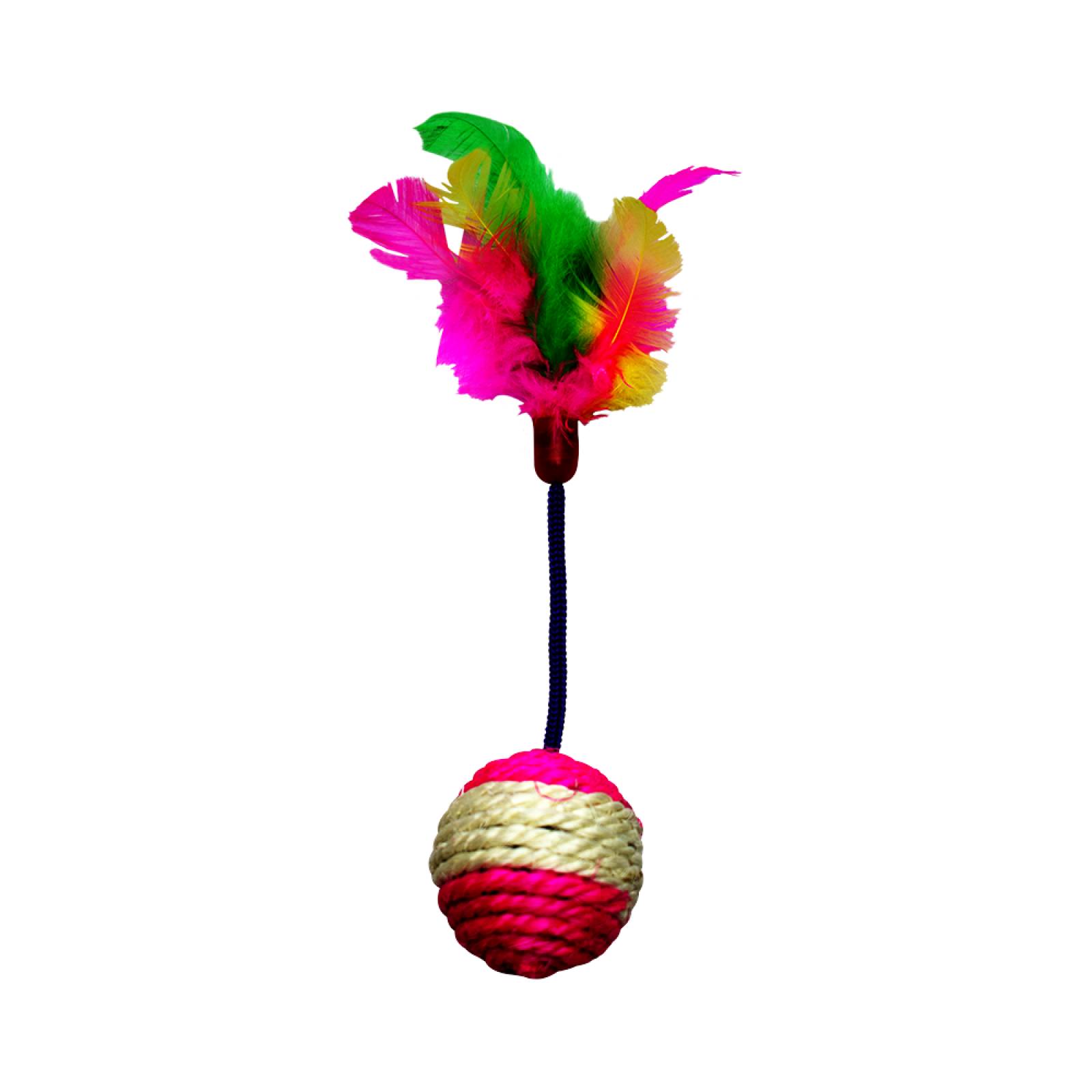 Juguete Pelota C/Plumas