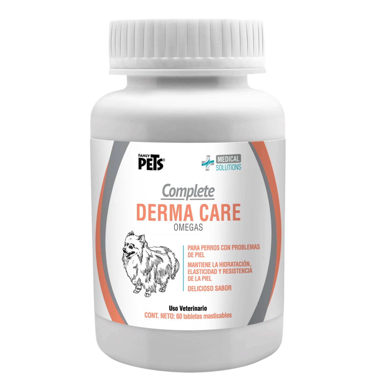 Ms Complete Derma Care P/Perros - 60 Tab