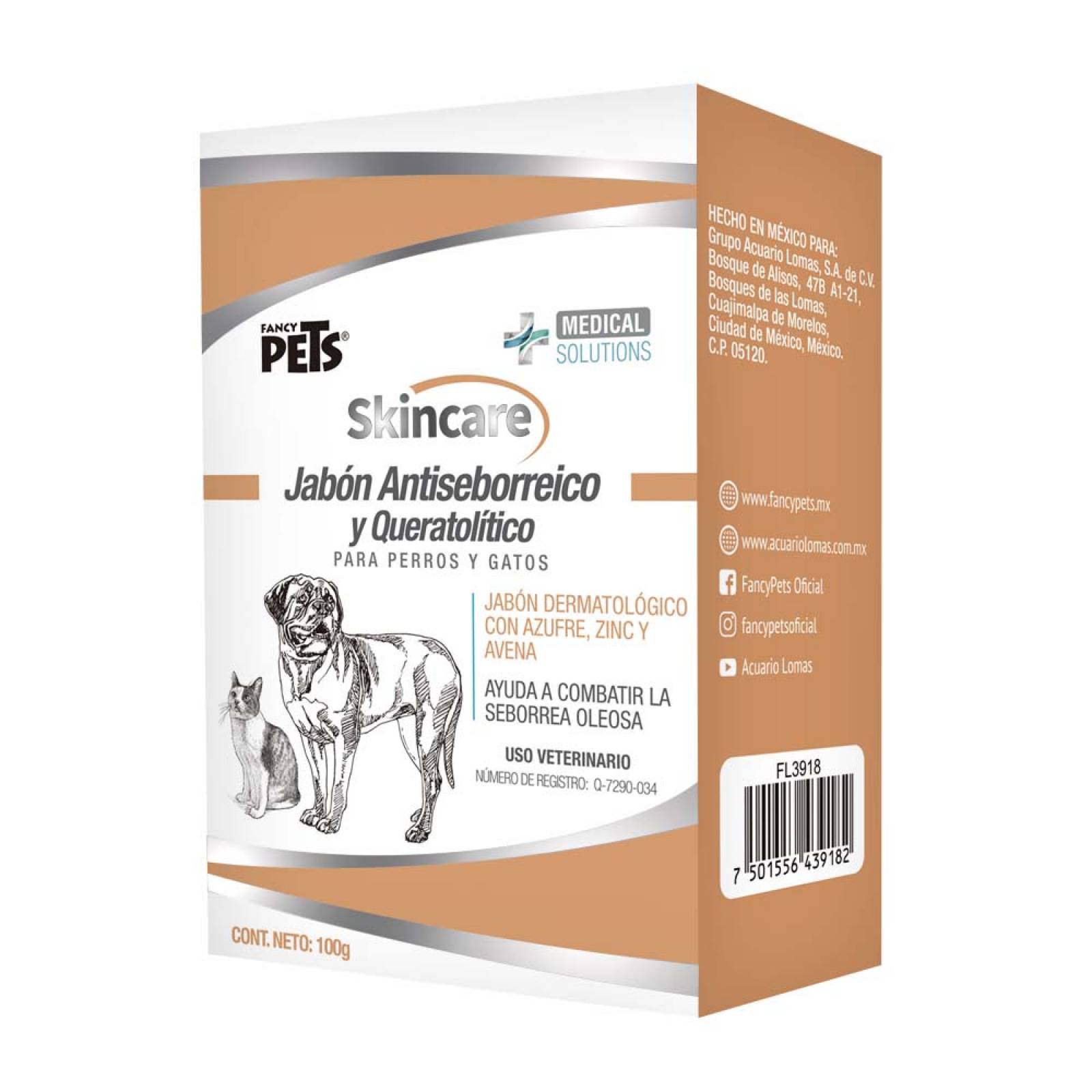 Ms - Skincare Jabon Antiseborreico Y Queratolico