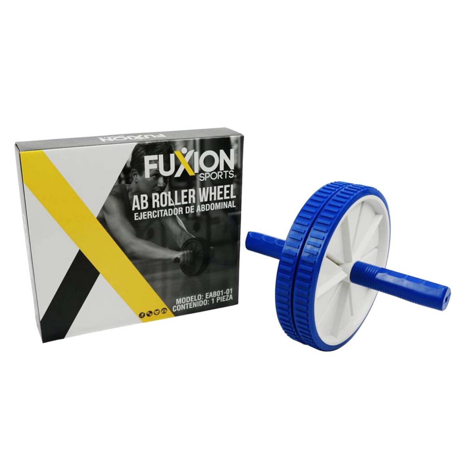 Rueda Portátil Para Ejercitar Abdomen / Ab Wheel Azul