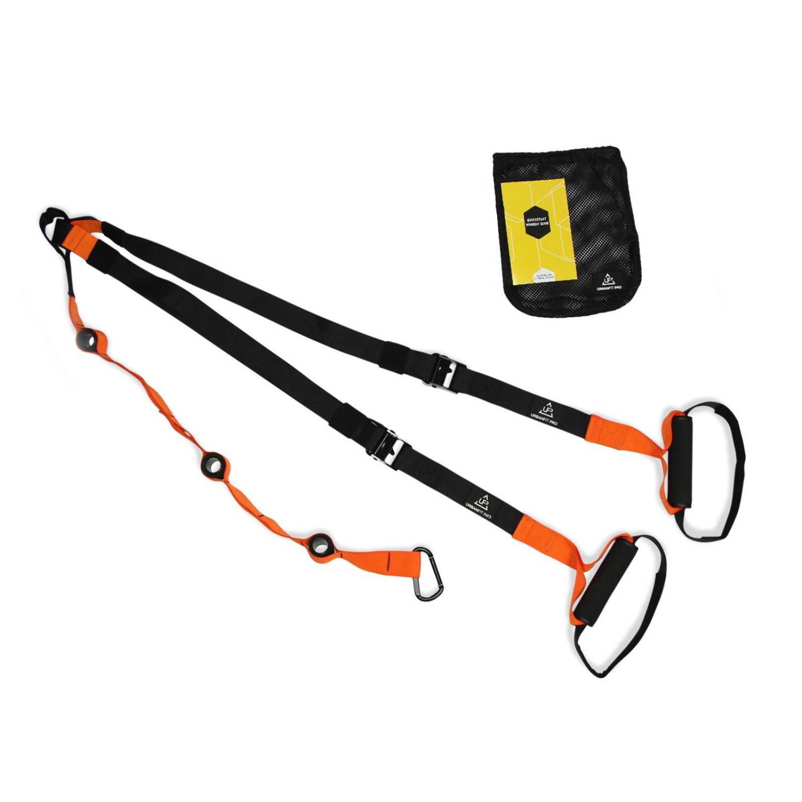 Sistema De Cuerdas Trx Para Suspensión Profesionales Naranja