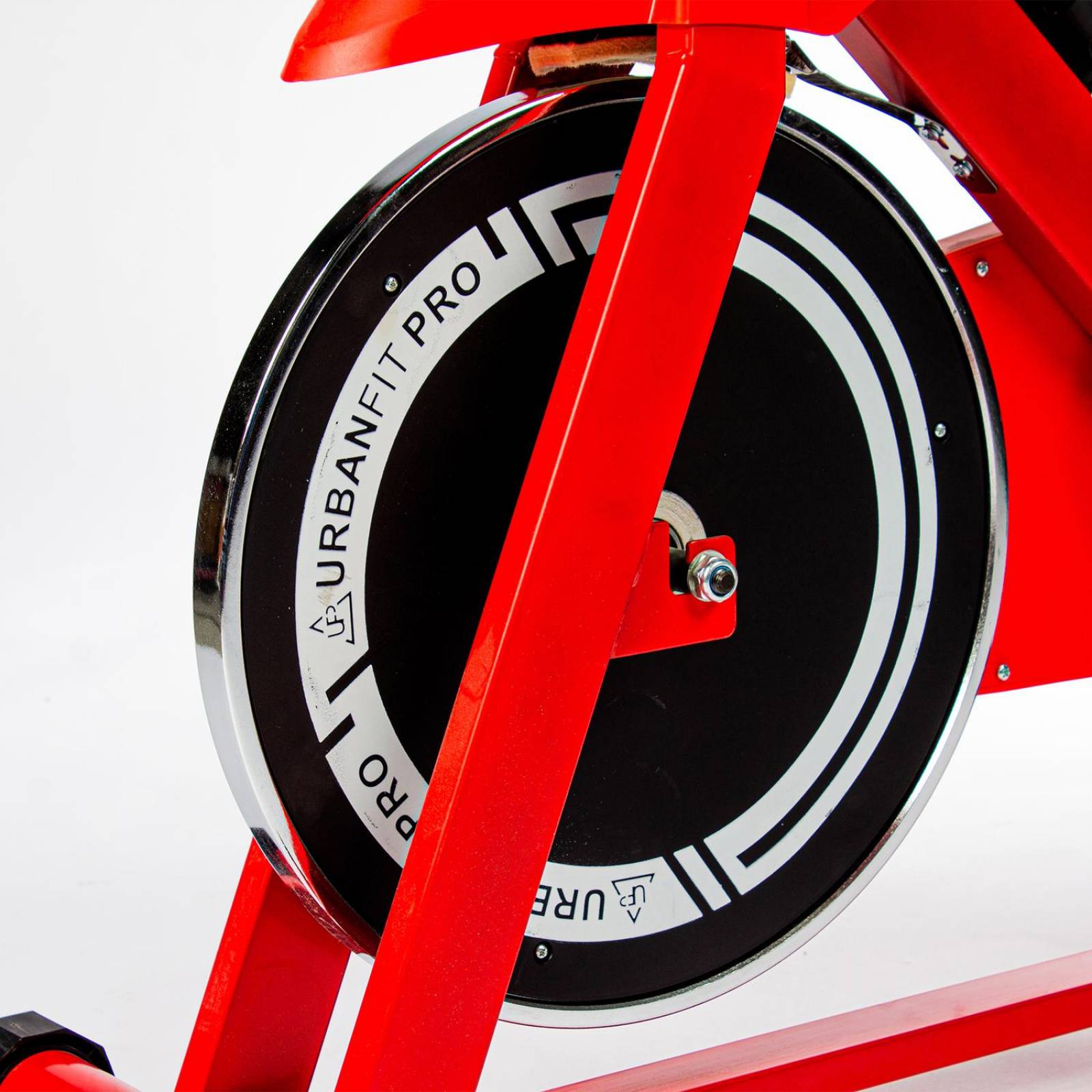 Bicicleta fija para spinning UrbanFit Pro Indoor Rojo