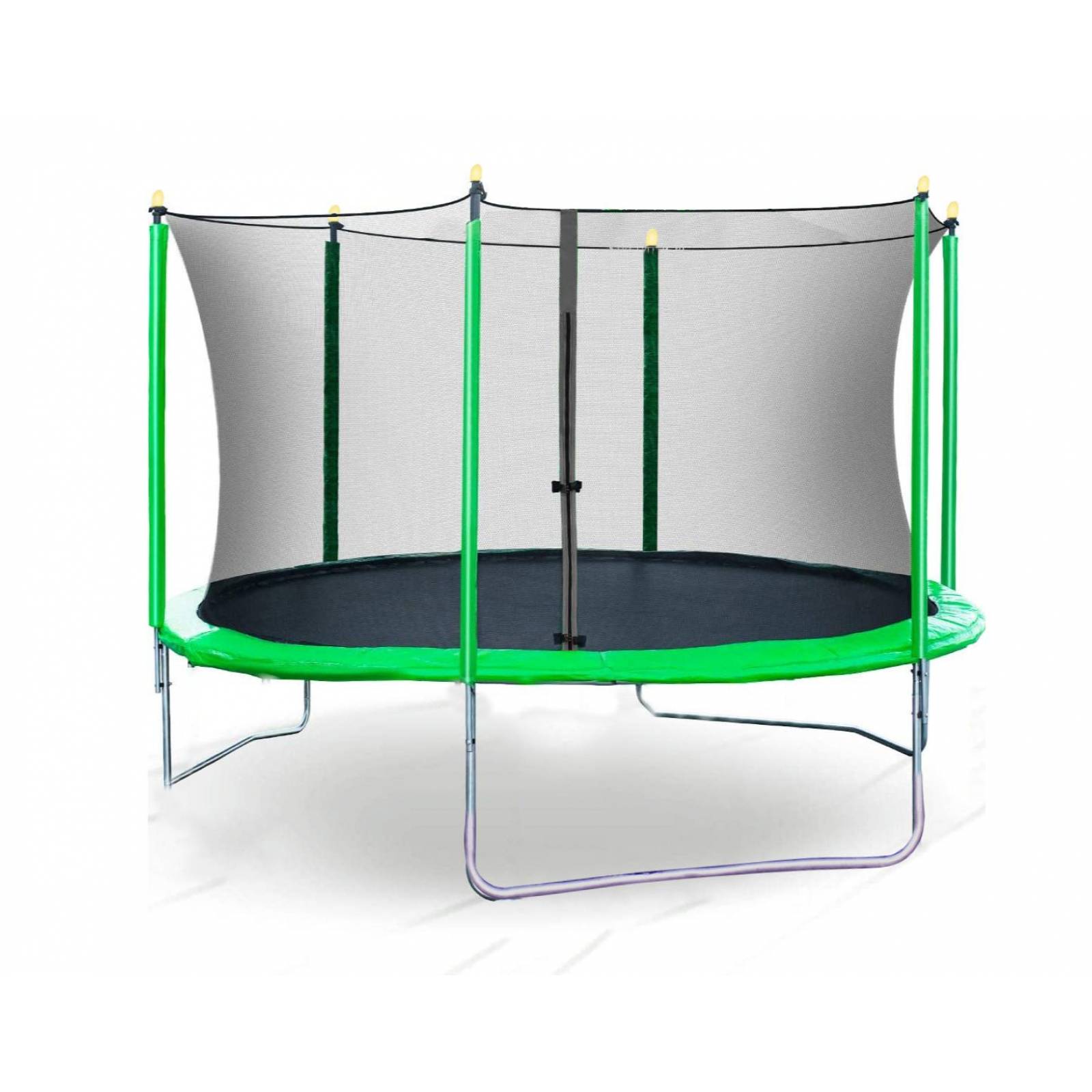 Brincolin Trampolín Infantil 8 Ft 2.43 Mts Diámetro - Verde/Negro