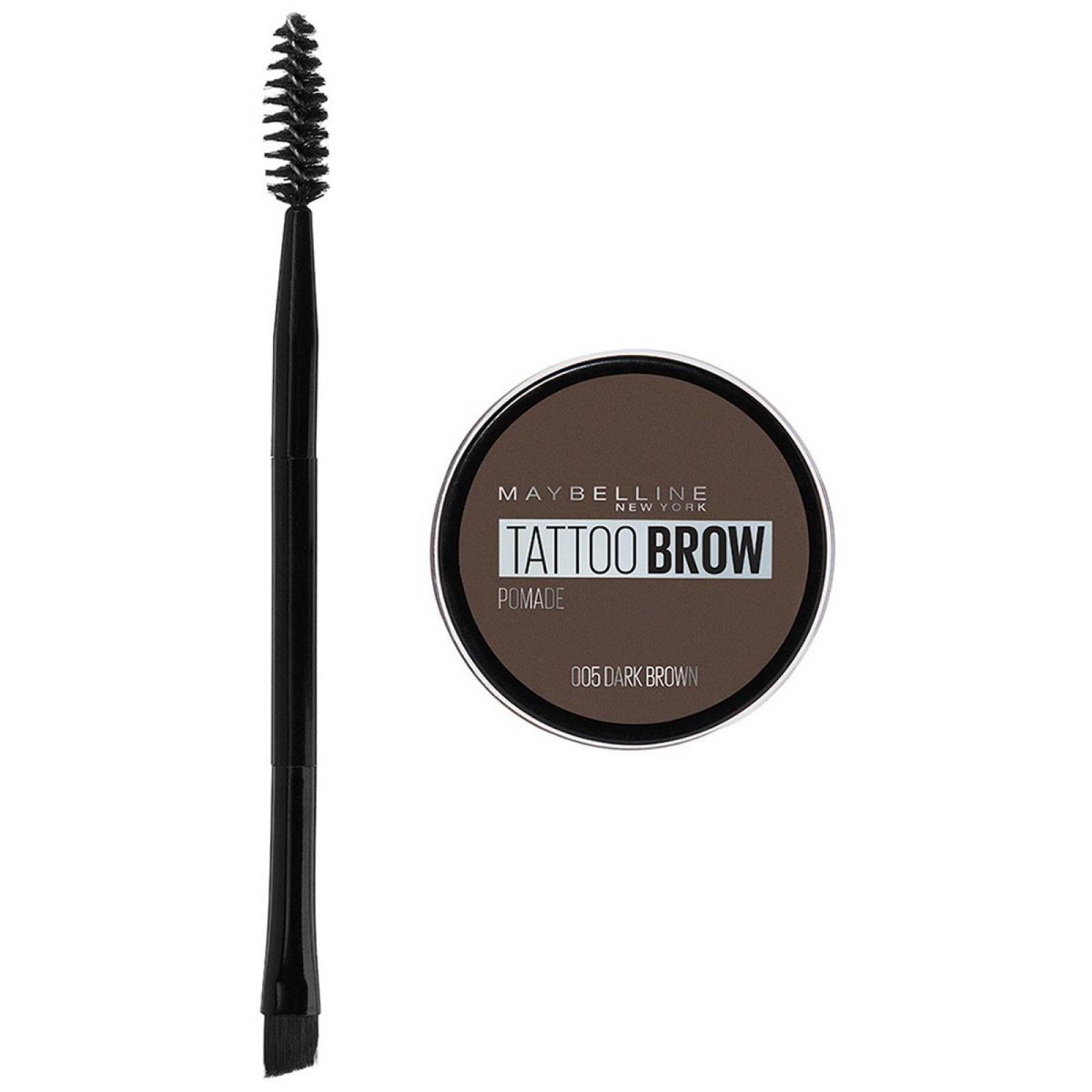 Pomada para Cejas Maybelline Brow Tattoo Dark Brown
