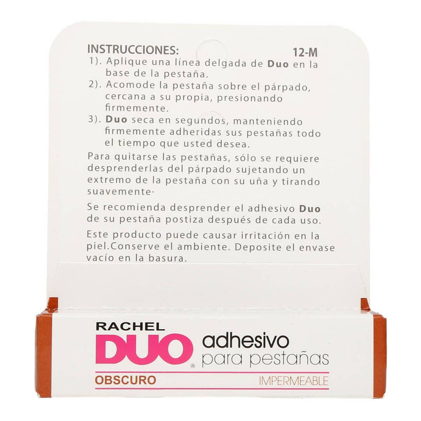 Adhesivo Obscuro Rachel Duo 12-M