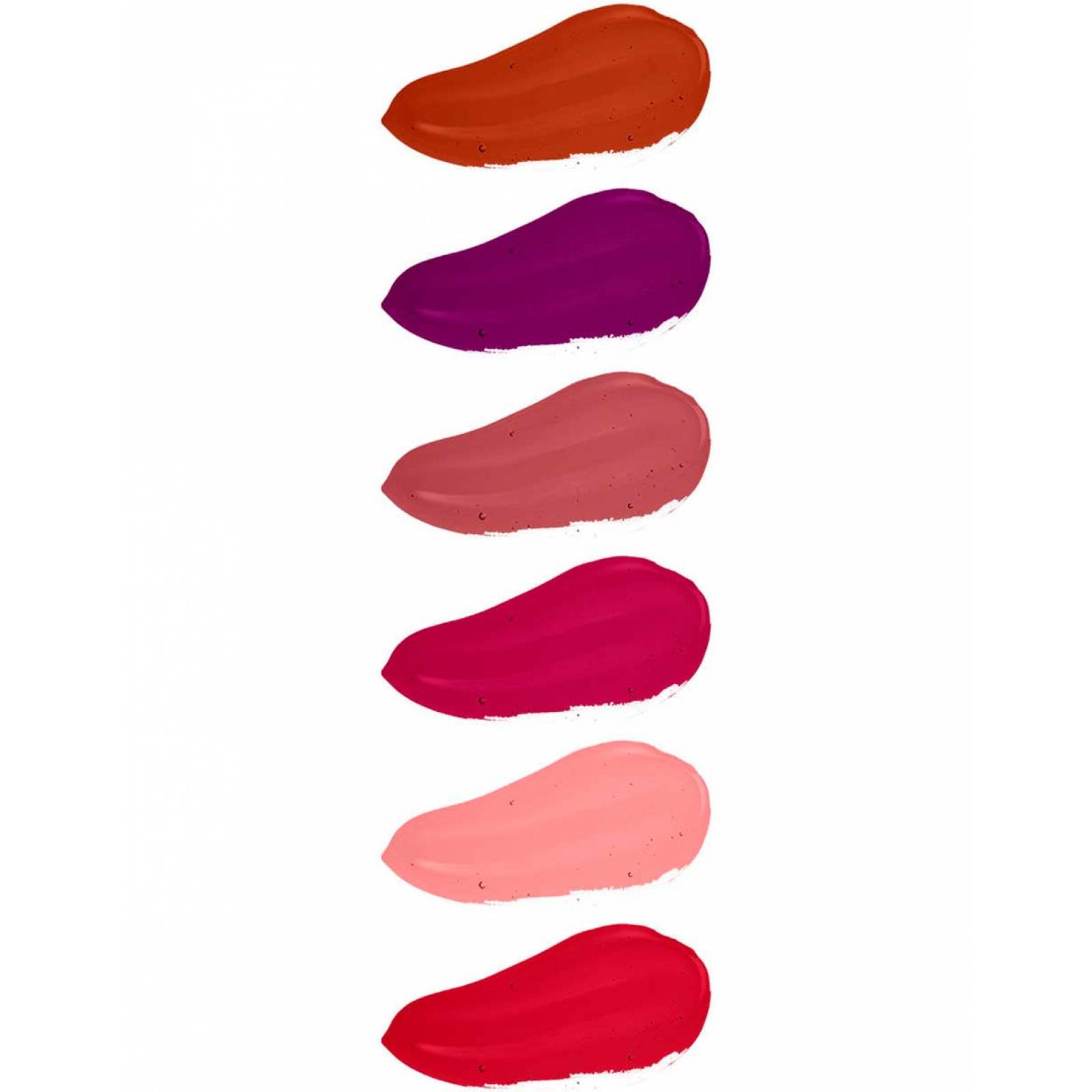 Yuya - Paquete 6 tintas multiusos Incluye: Párvula (Rosa), Fugaz (Fucsia), Tiempo (Bugambilia), Soledad (Salmón), Ser (Palo de Rosa), Yin Yan (Rojo)